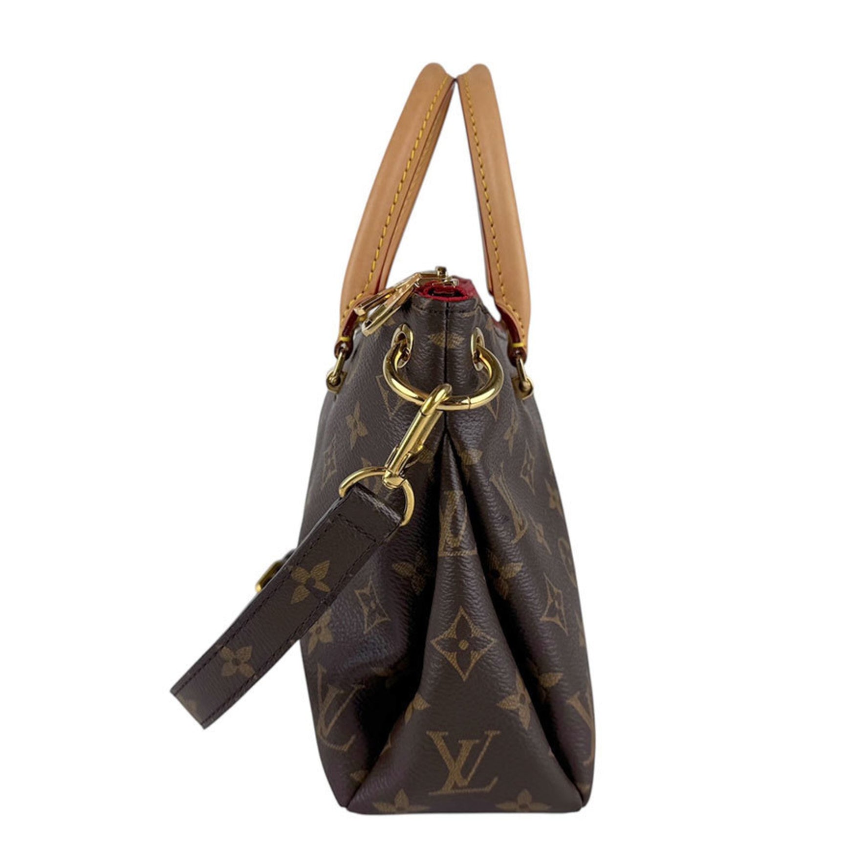 Louis Vuitton Monogram Pallas BB Shoulder Bag/Handbag in Canvas, Rose Rich