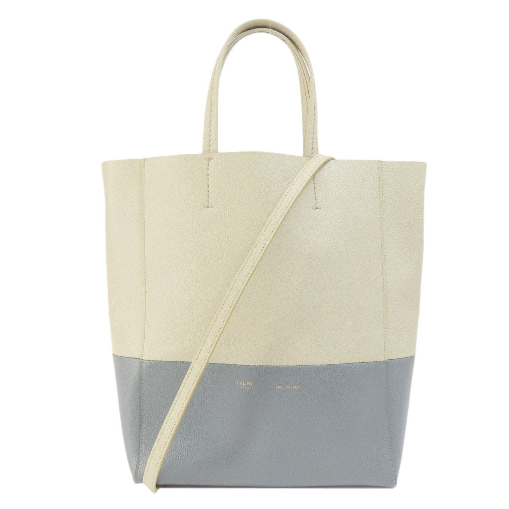 Celine Vertical Cabas S Handbag Leather