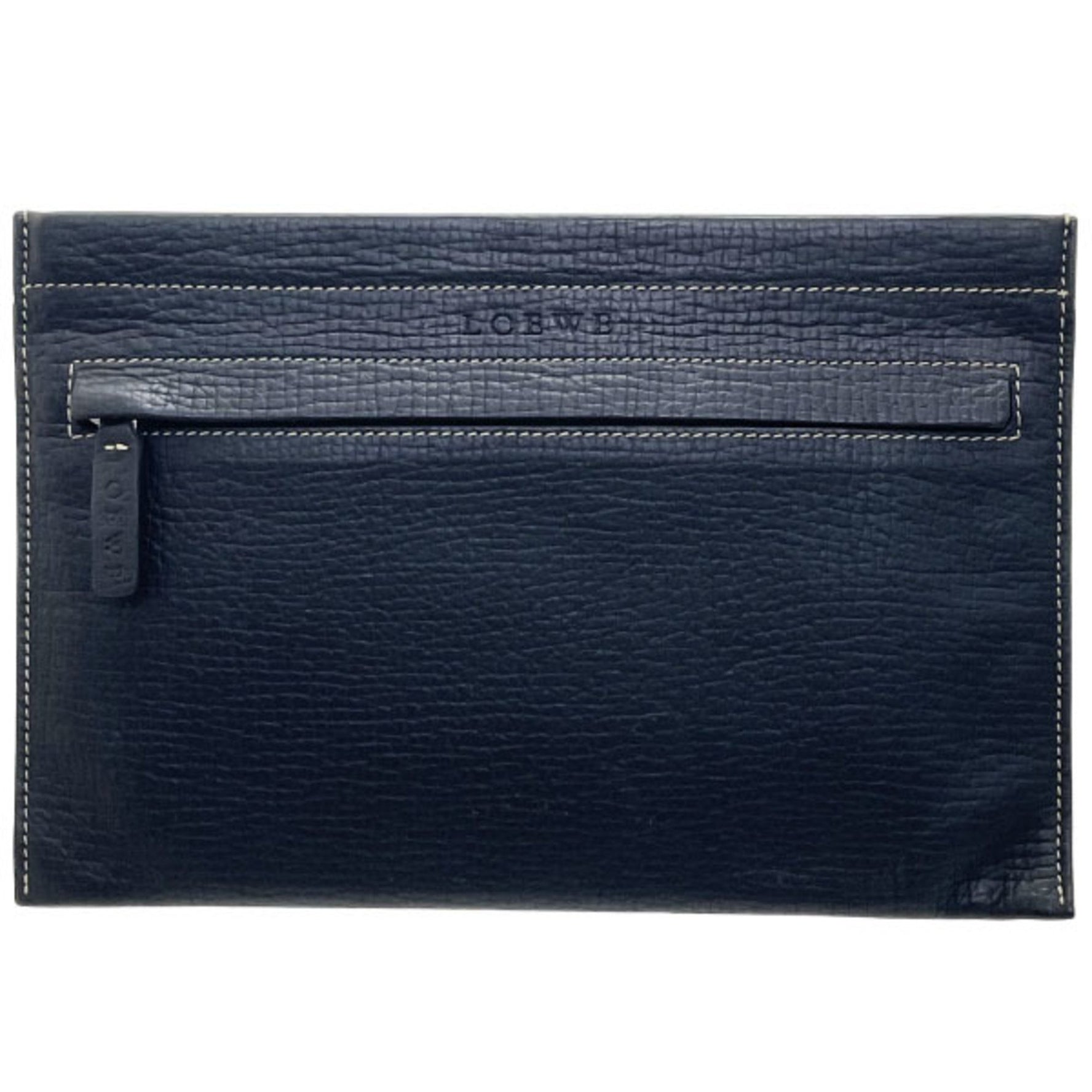 LOEWE Flat Pouch Multi-Pouch, Embossed Leather