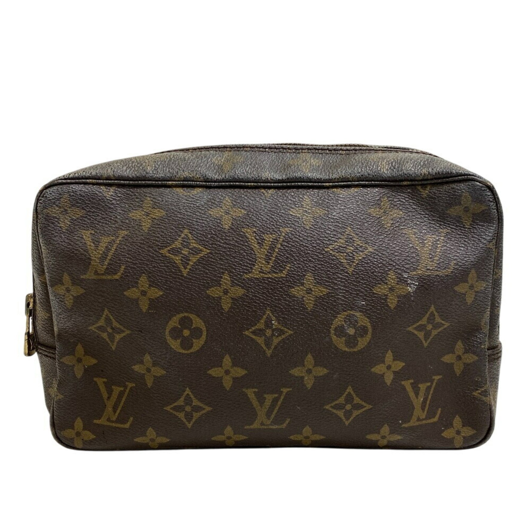 LOUIS VUITTON M47524 Truss Toilette 23 Monogram Second Bag/Clutch Bag for Men and Women, Brown, Unisex
