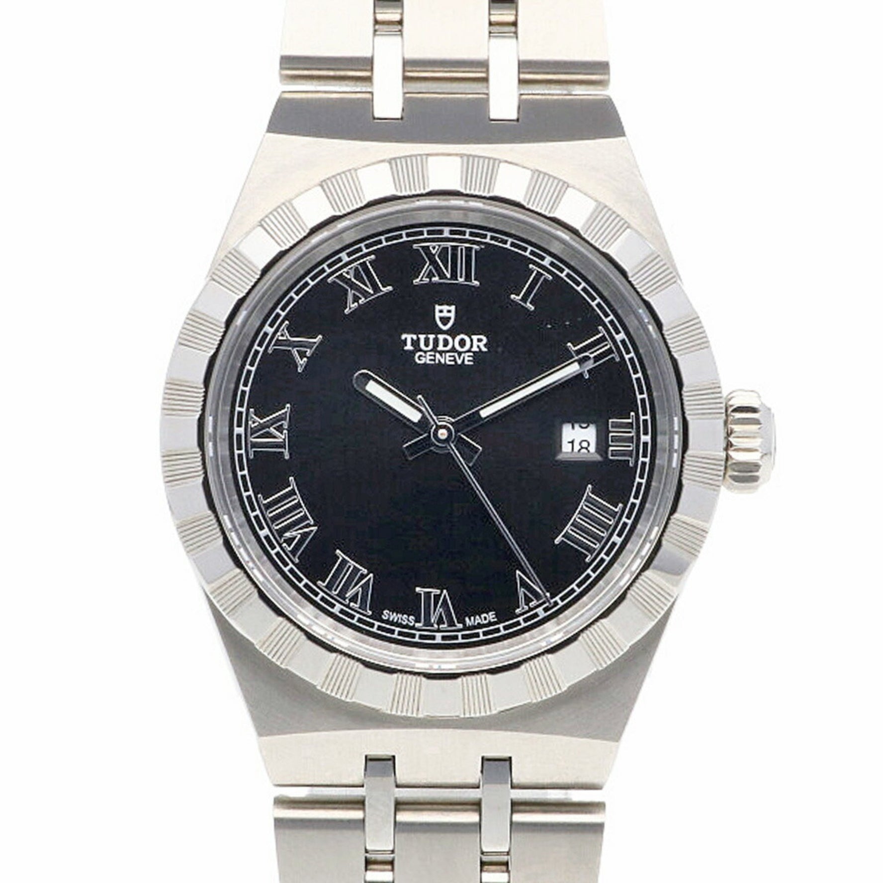 Tudor Royal Watch Stainless Steel Automatic Ladies TUDOR Roman Numeral