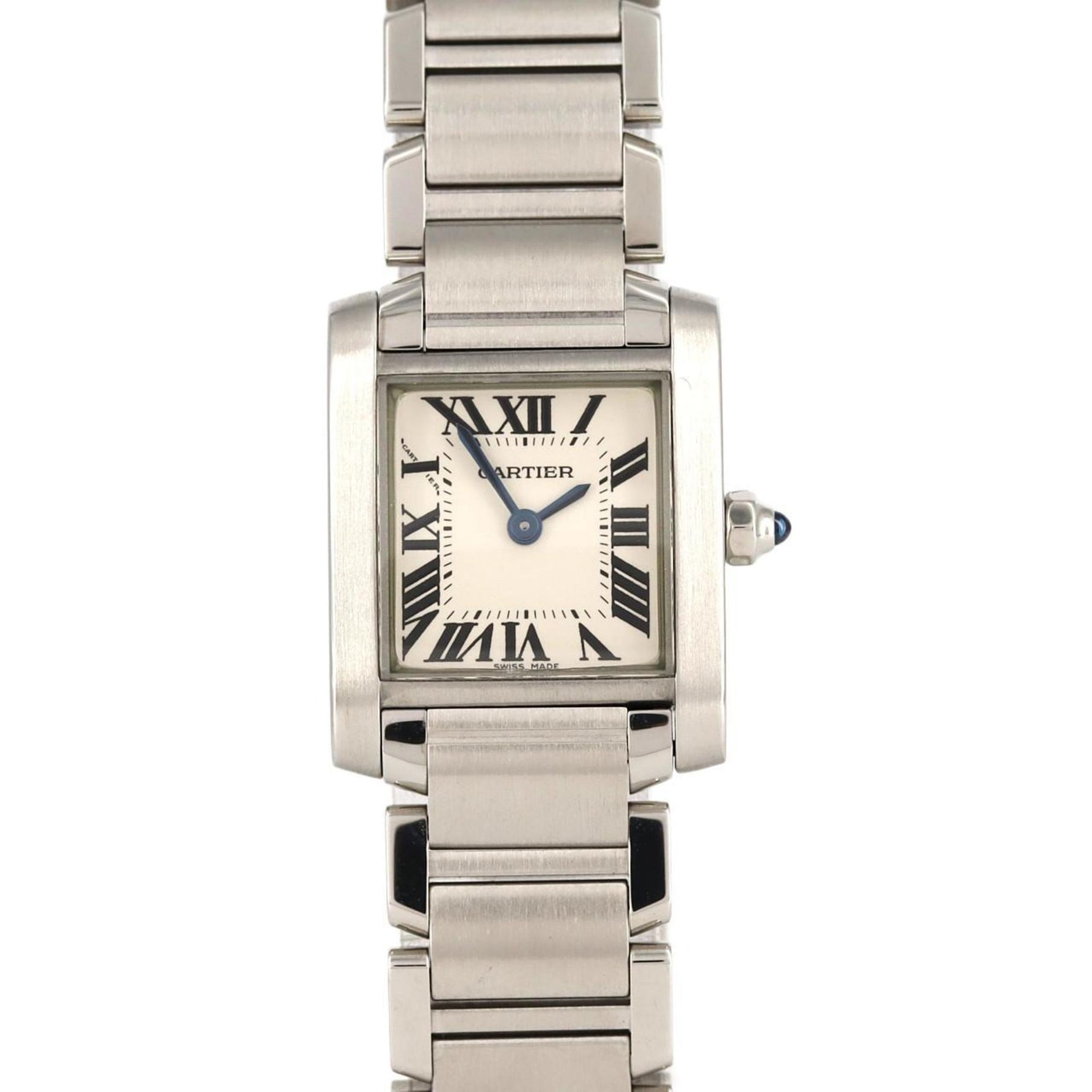 Cartier Tank Francaise SM W51008Q3 SS Wristwatch Quartz