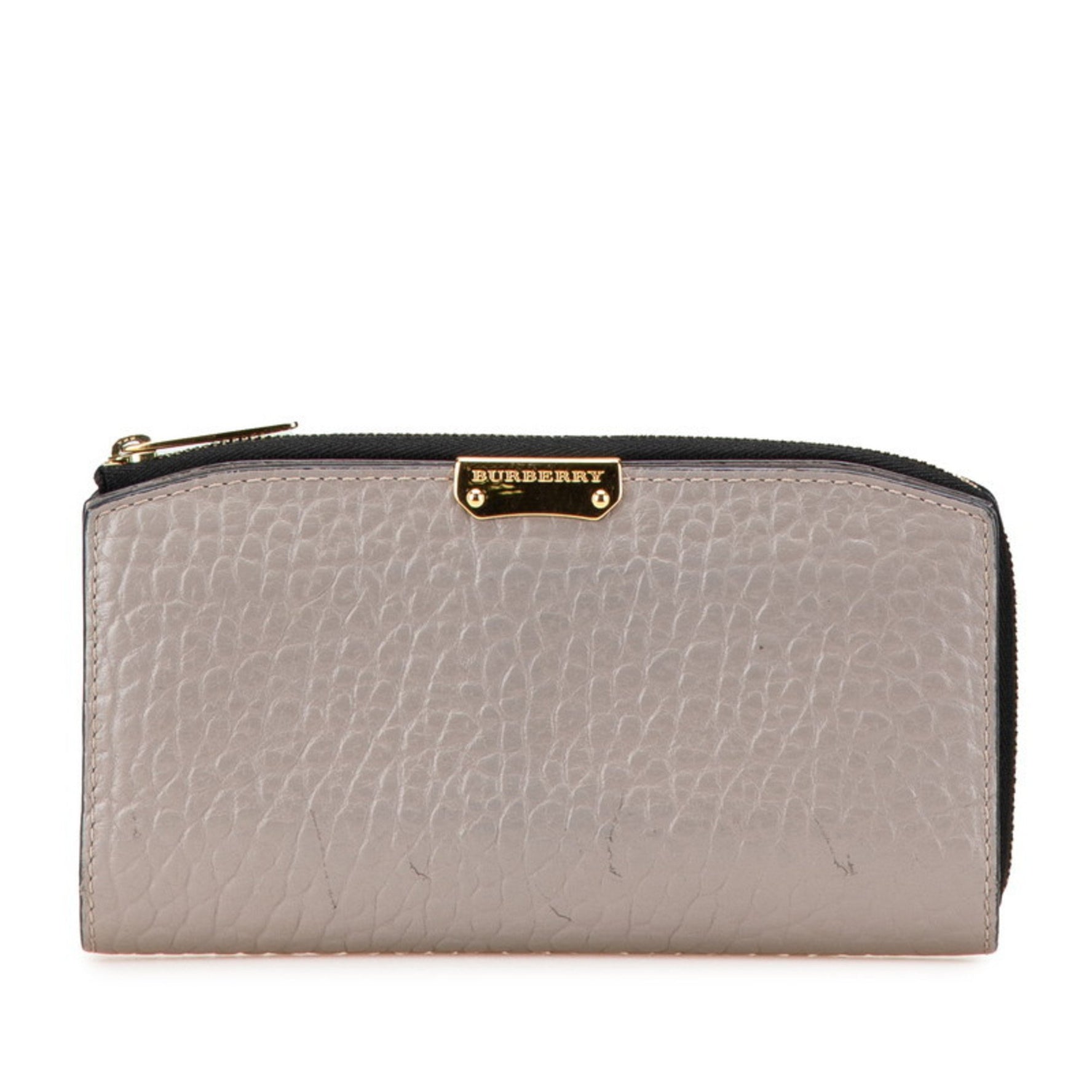 Burberry long wallet, leather