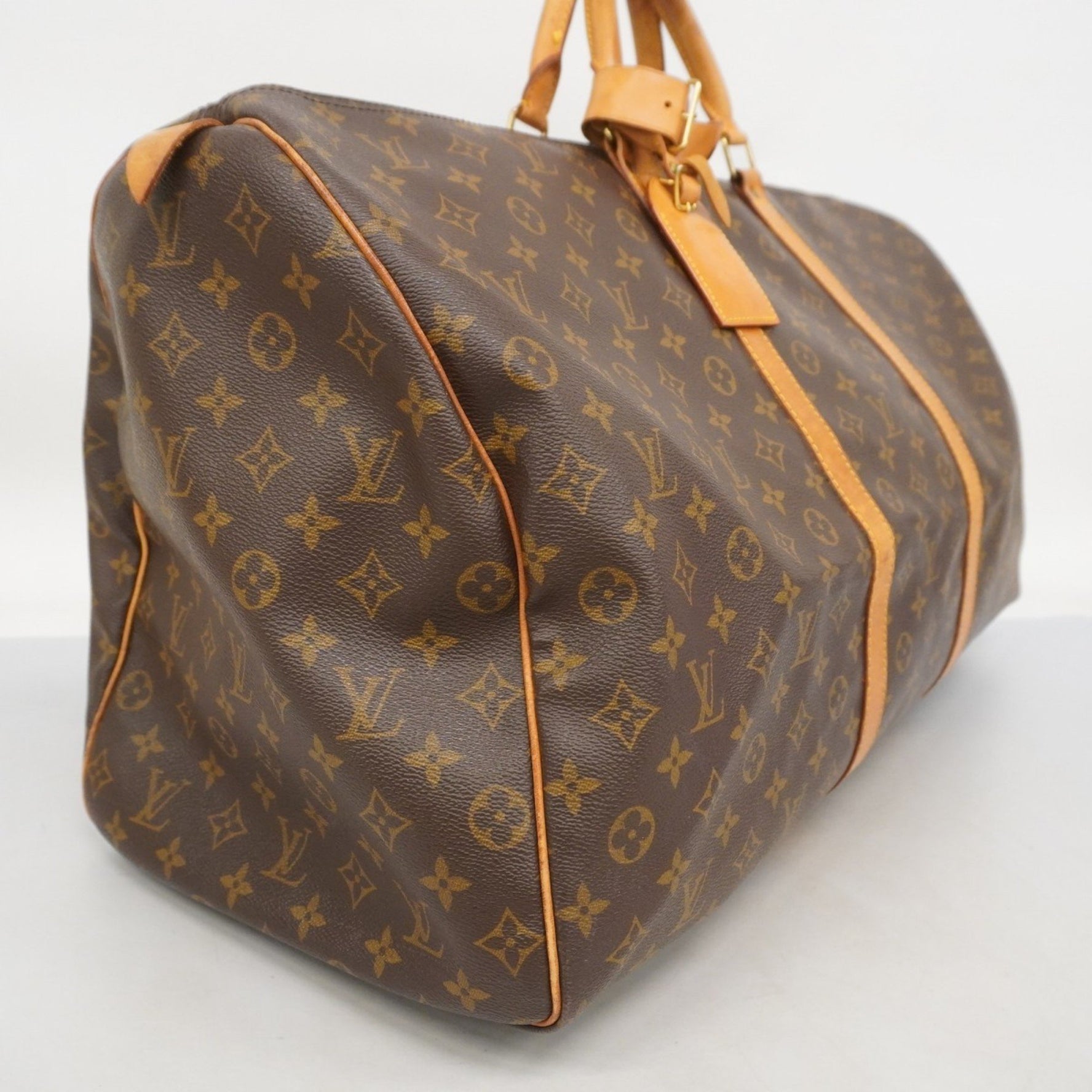 Louis Vuitton Monogram Keepall 60 Boston Bag Men's and