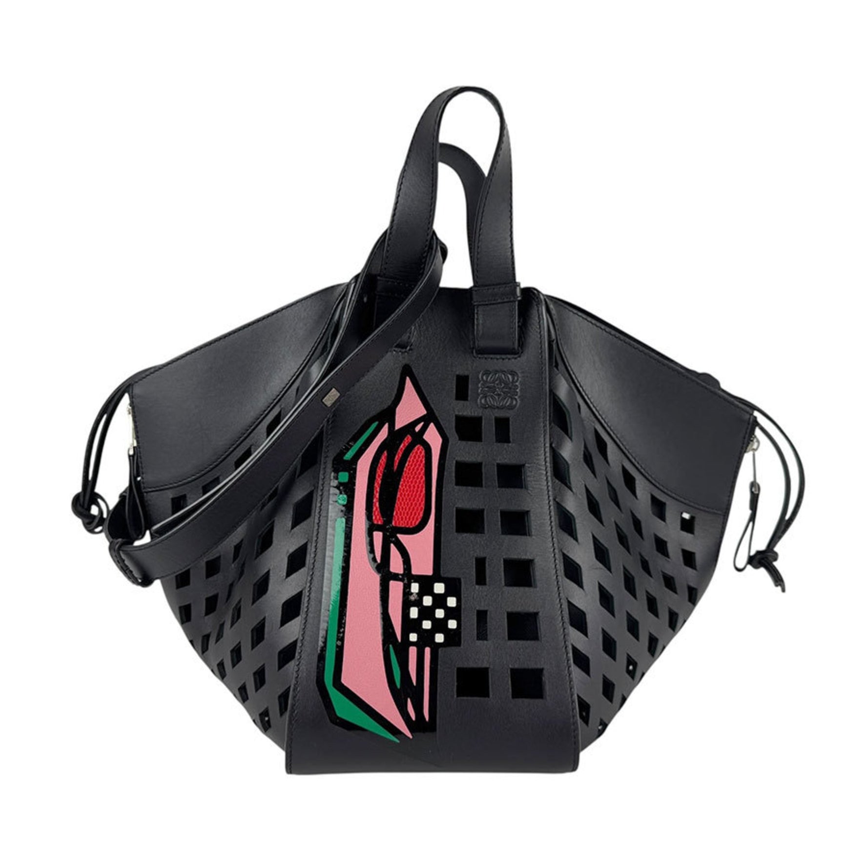 LOEWE Hammock Tulip Shoulder Bag in Leather