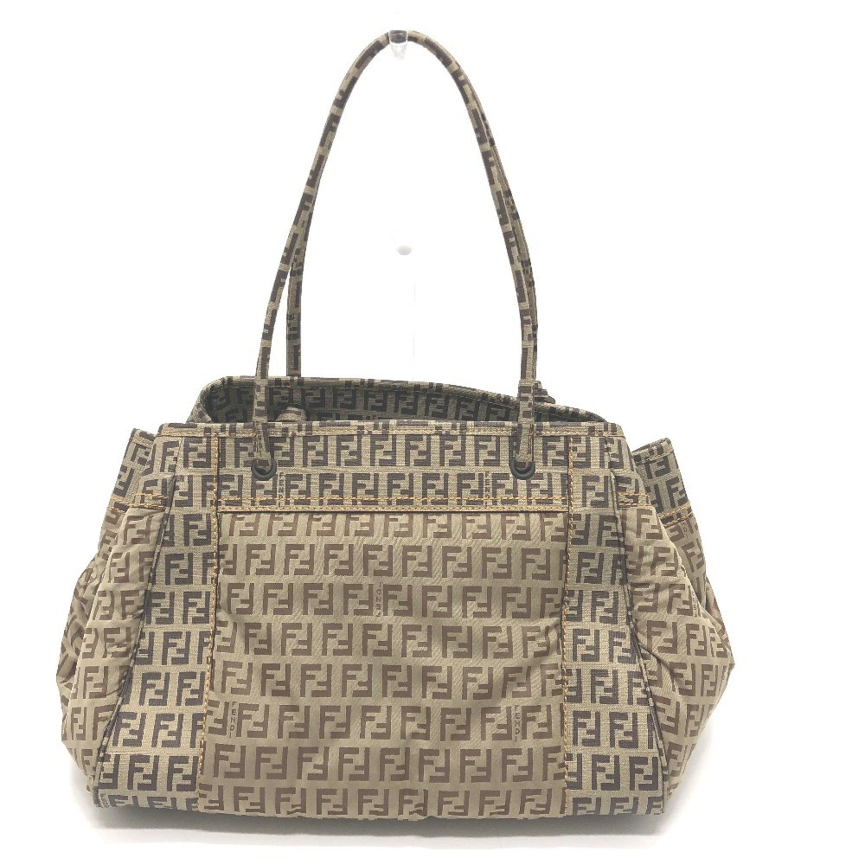 FENDI Zucchino Handbag, PVC/Nylon