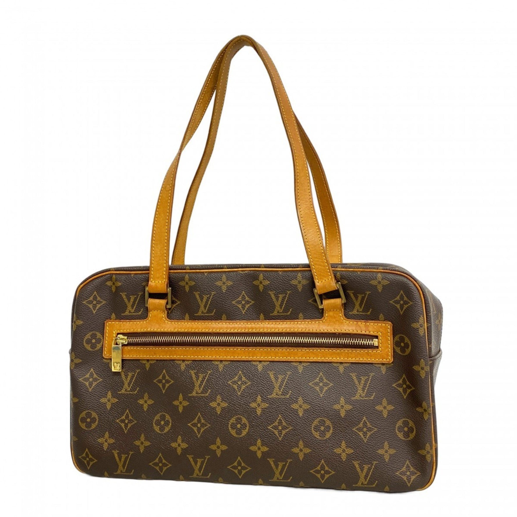 Louis Vuitton Monogram Cite GM Shoulder Bag M51181 Brown Women's
