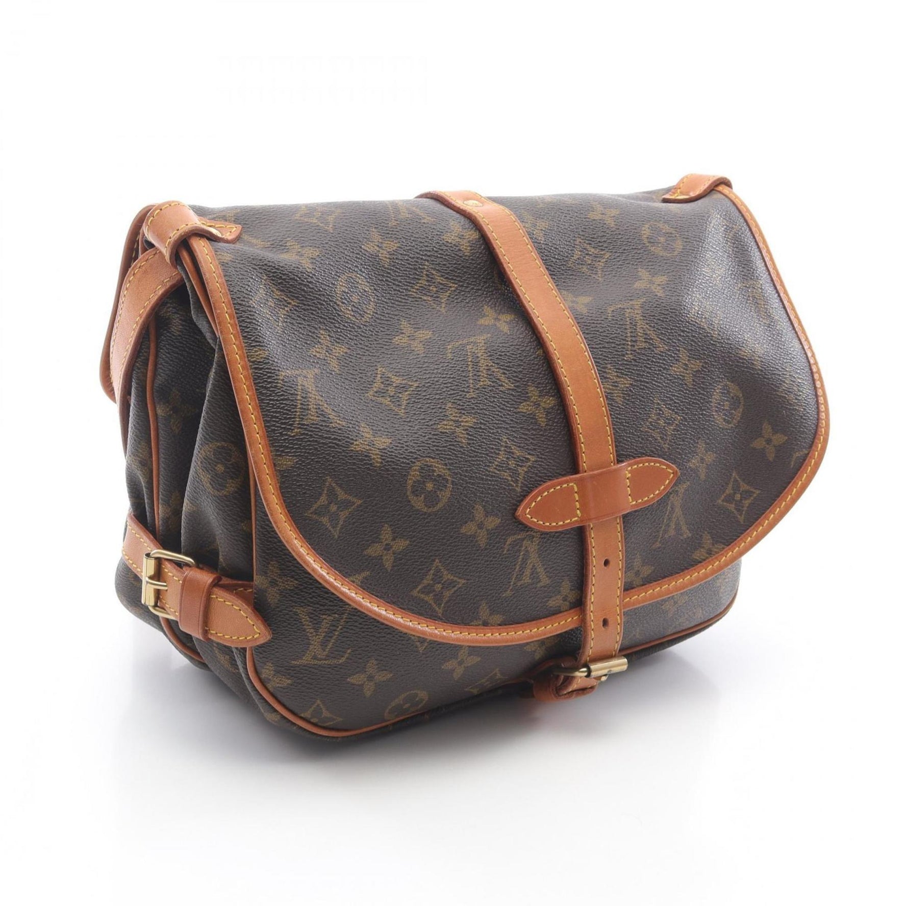Louis Vuitton Saumur 30 Shoulder Bag, Coated Canvas and Leather, Monogram