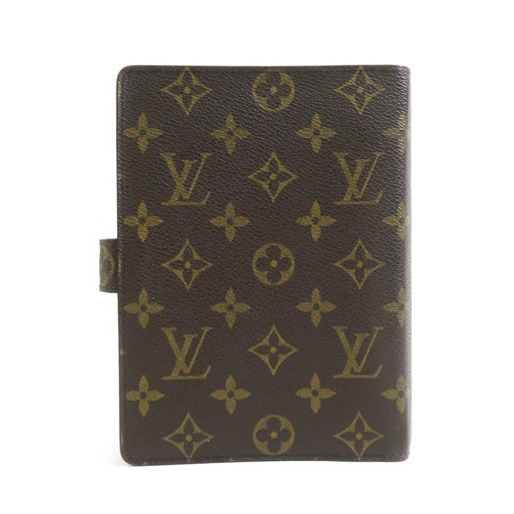 Louis Vuitton Monogram Canvas Wallet Cover, and Gold, Men's