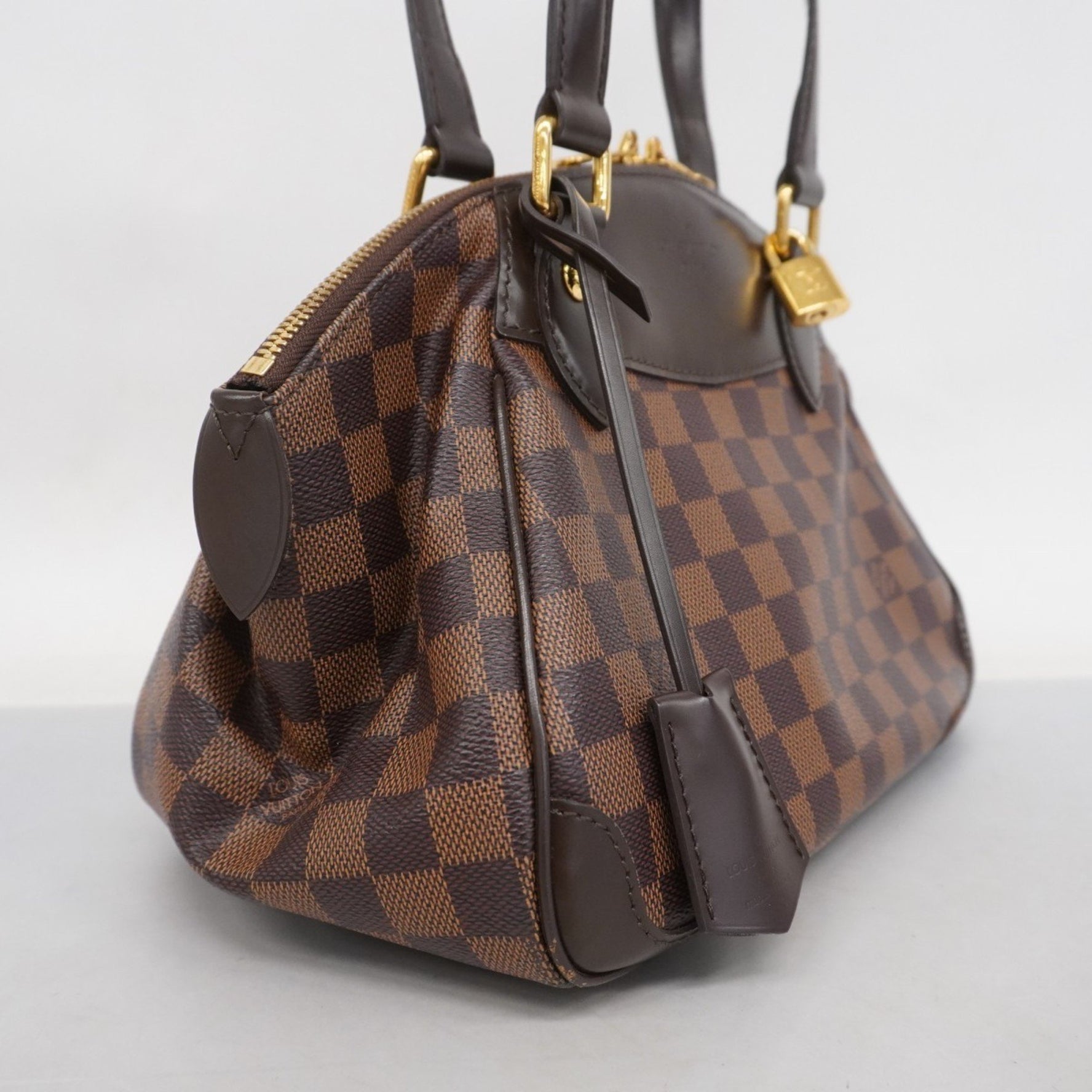 Louis Vuitton Damier Verona PM Handbag N41117 Ebene for Women