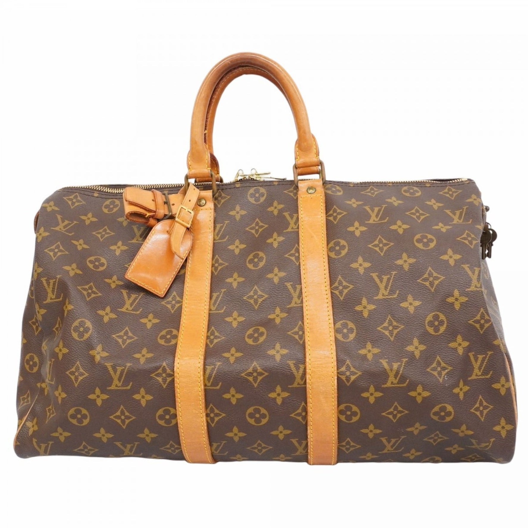Louis Vuitton Monogram Keepall 45 Boston Bag Men's and