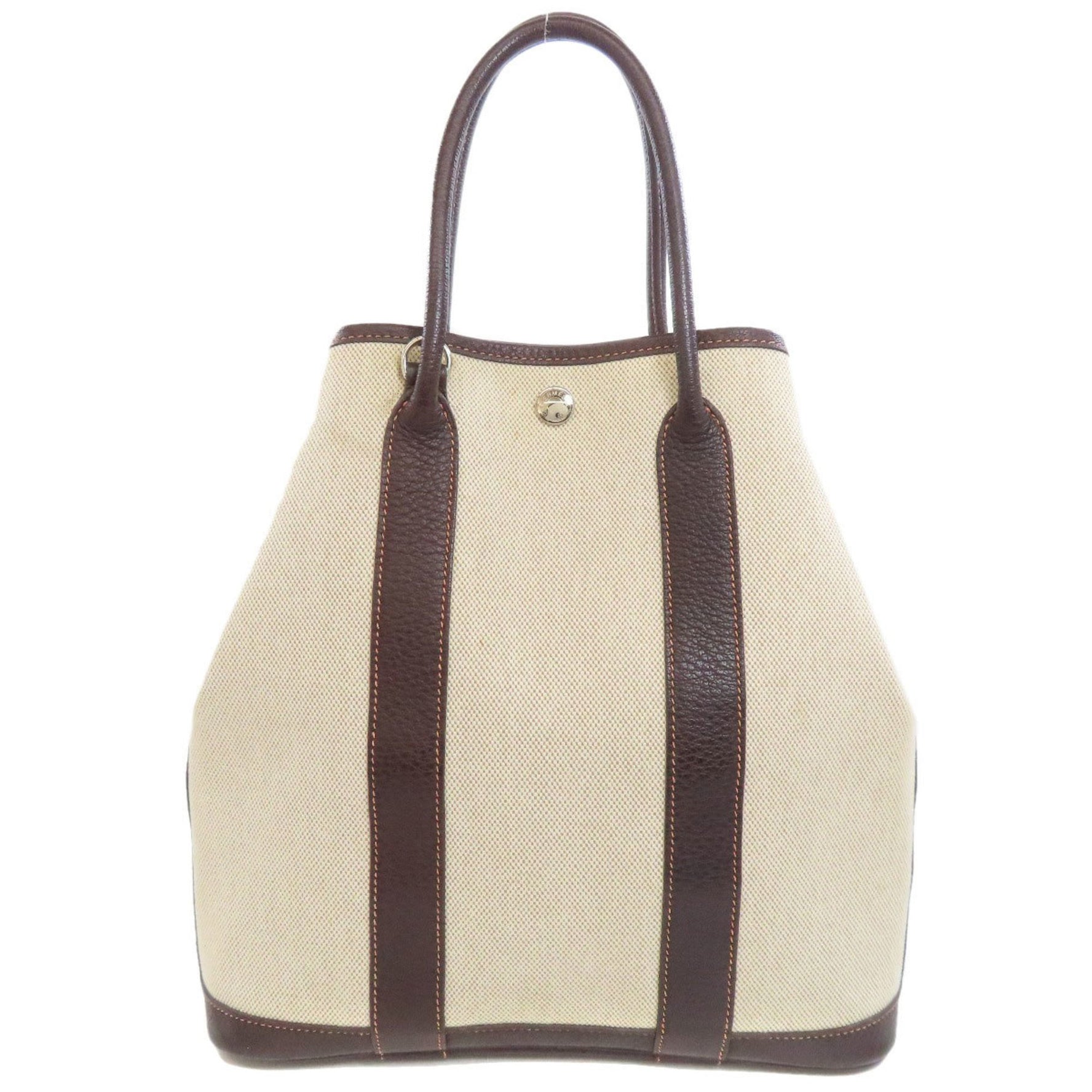 Hermes Garden File Handbag Toile H