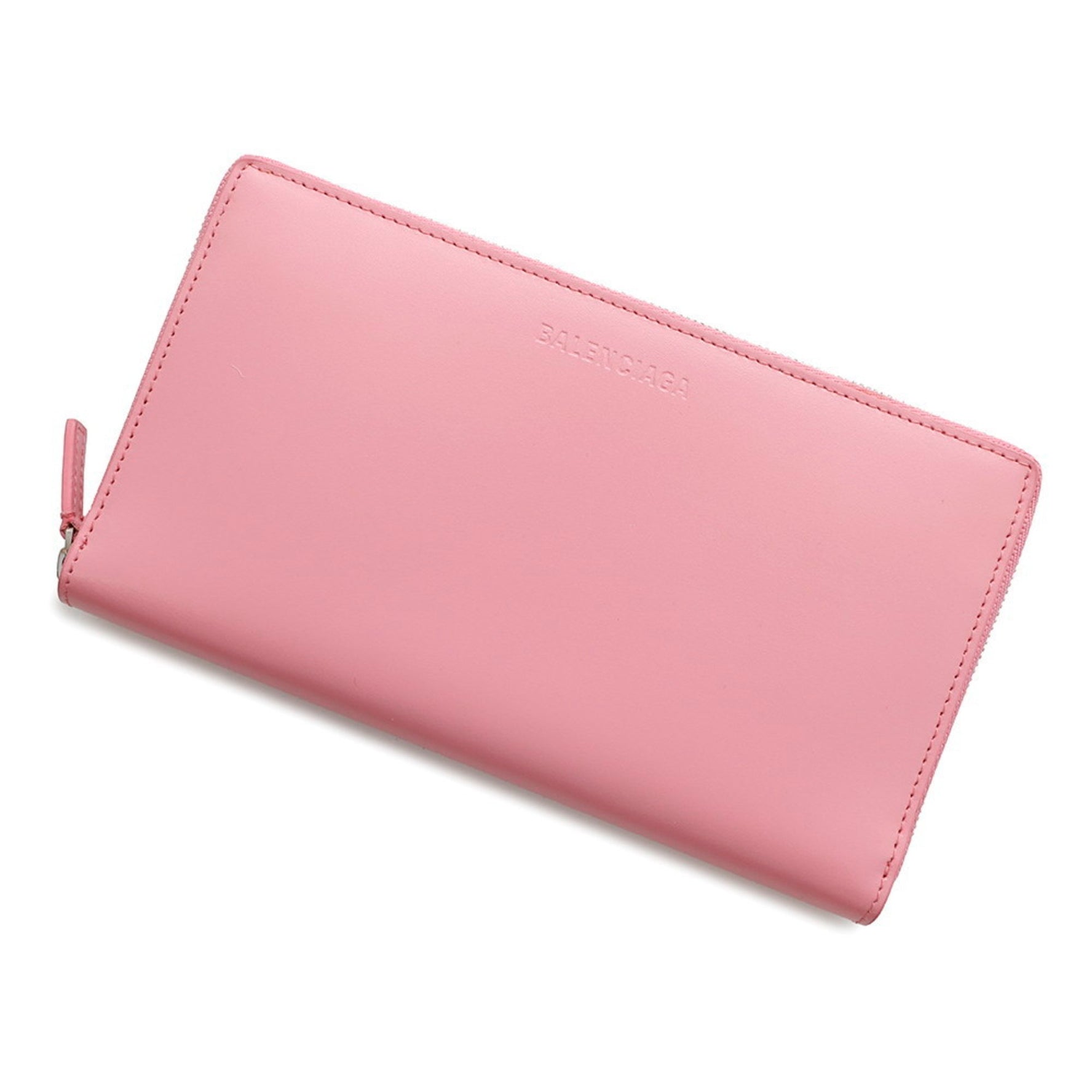 Balenciaga Long Wallet Essential Calf Leather BALENCIAGA Round