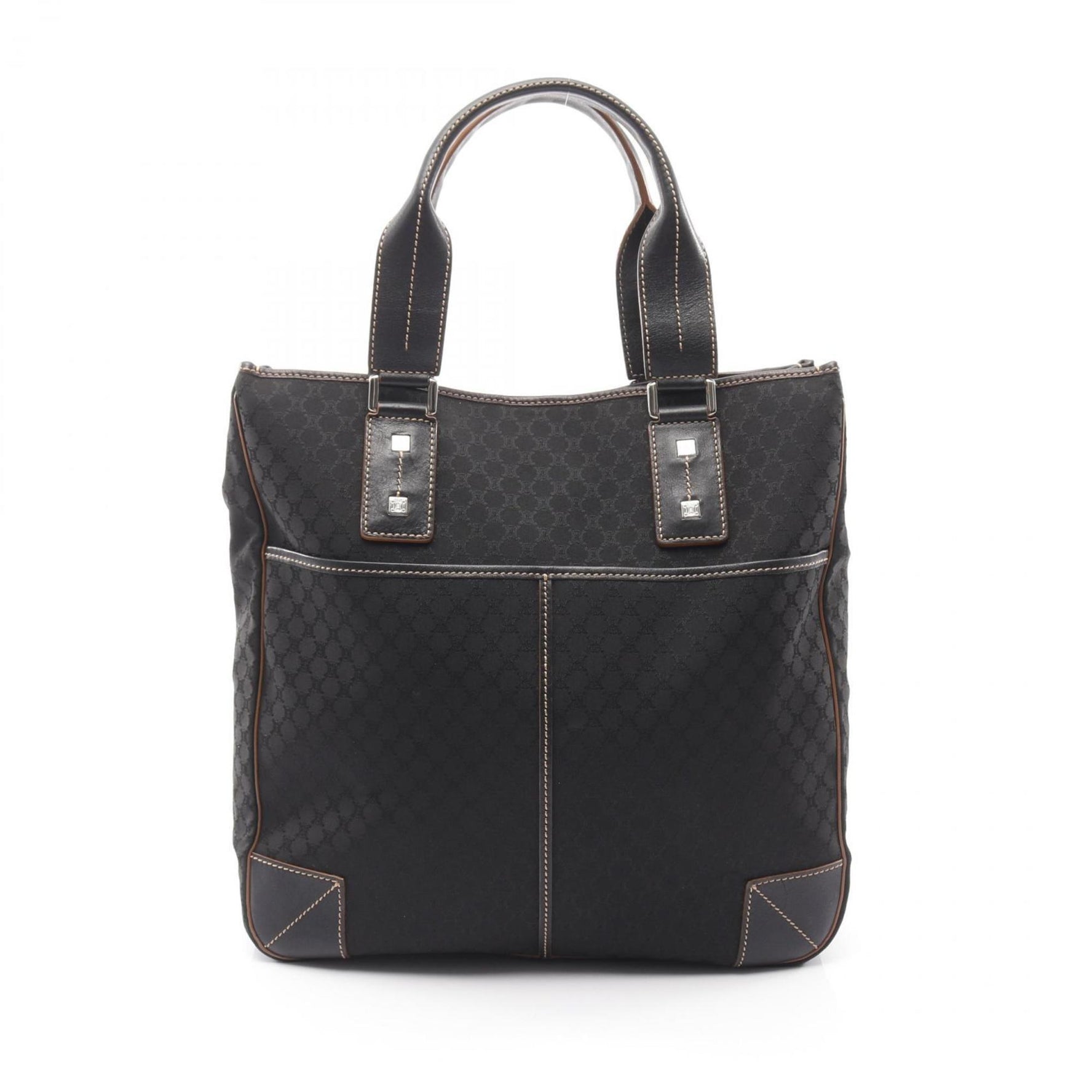 Celine Macadam Tote Bag, Canvas and Leather