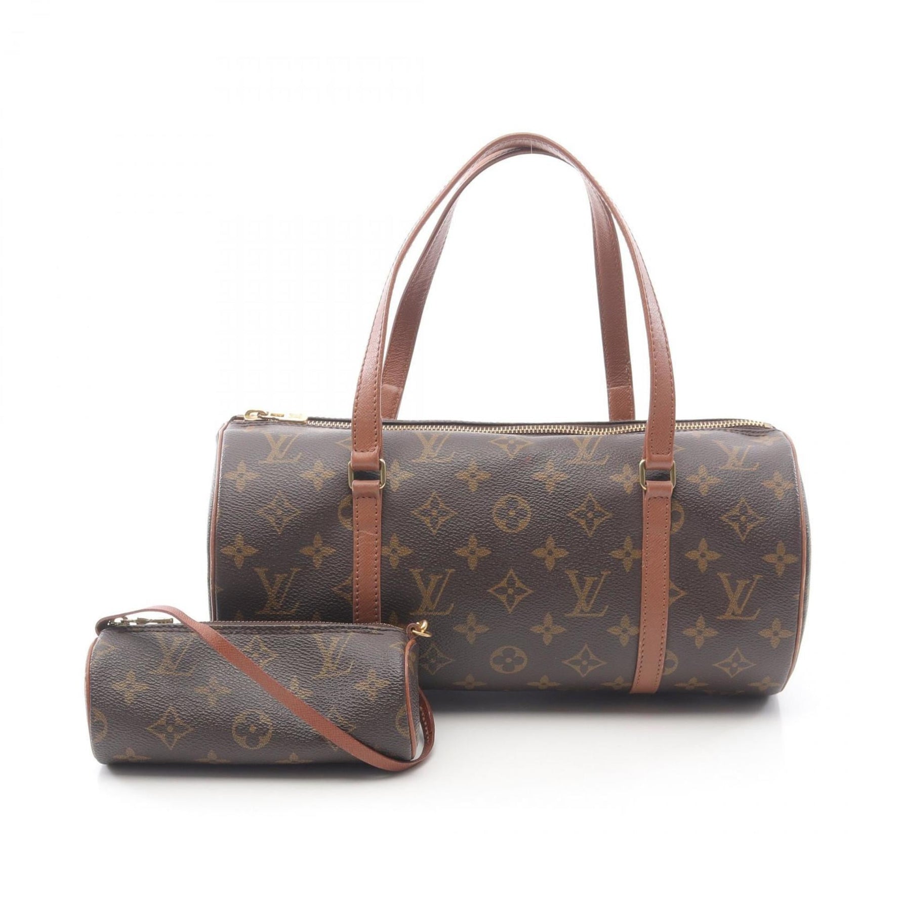 Louis Vuitton Papillon 30 Monogram Handbag (Old Model) - Coated Canvas and Leather
