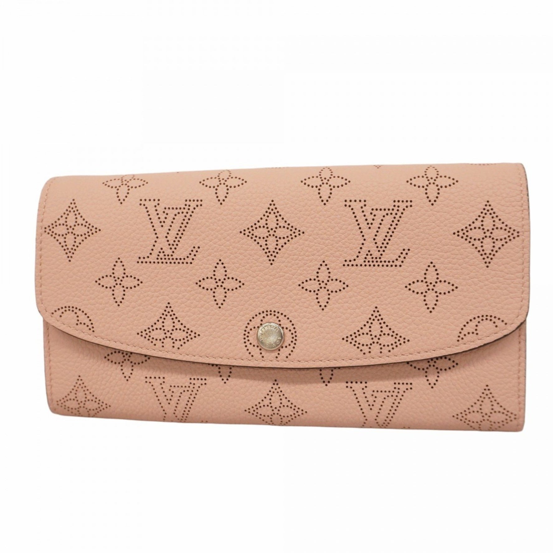 Louis Vuitton Mahina Portefeuille Iris Long Wallet M60145 Magnolia Women's