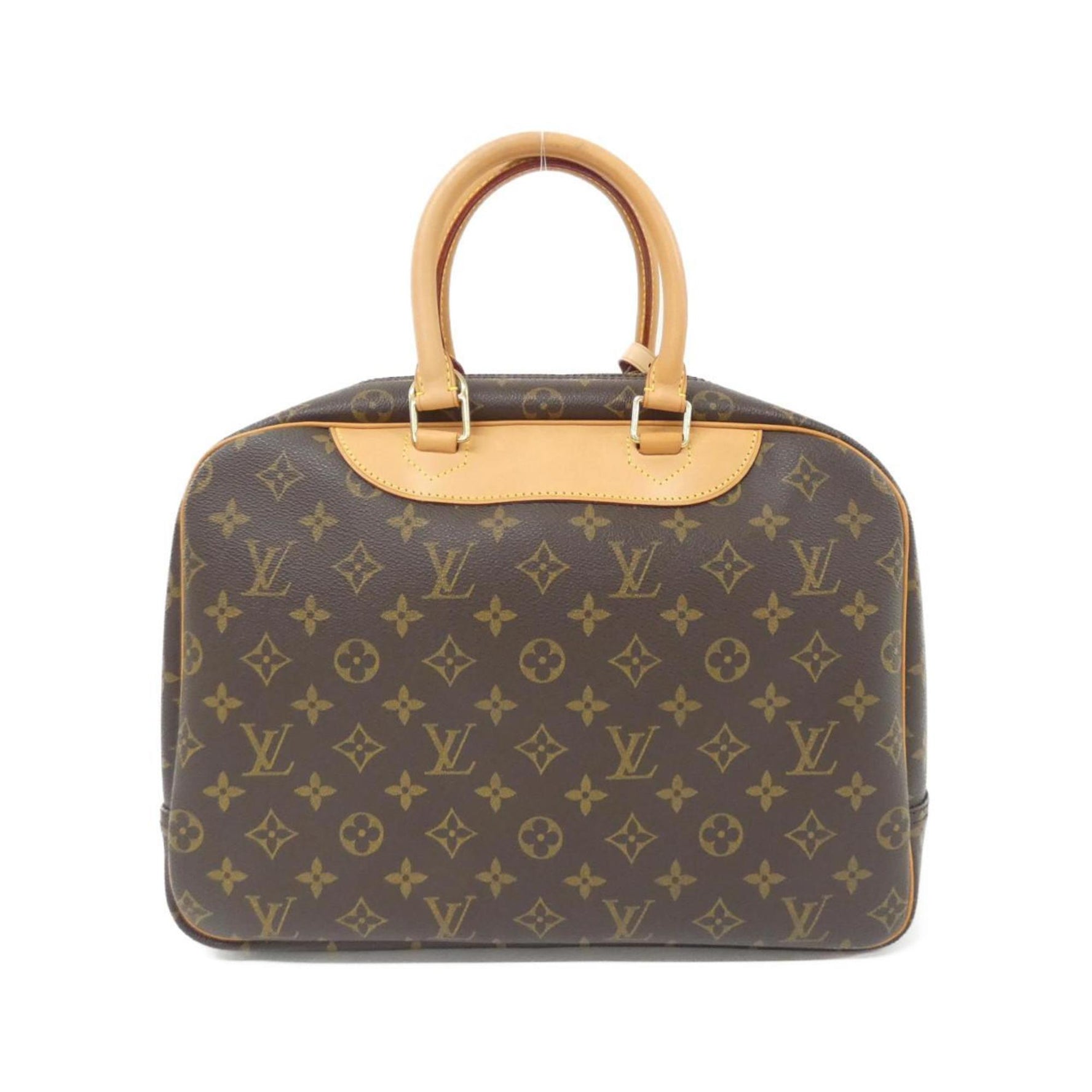 Louis Vuitton Monogram Bowling Vanity Handbag