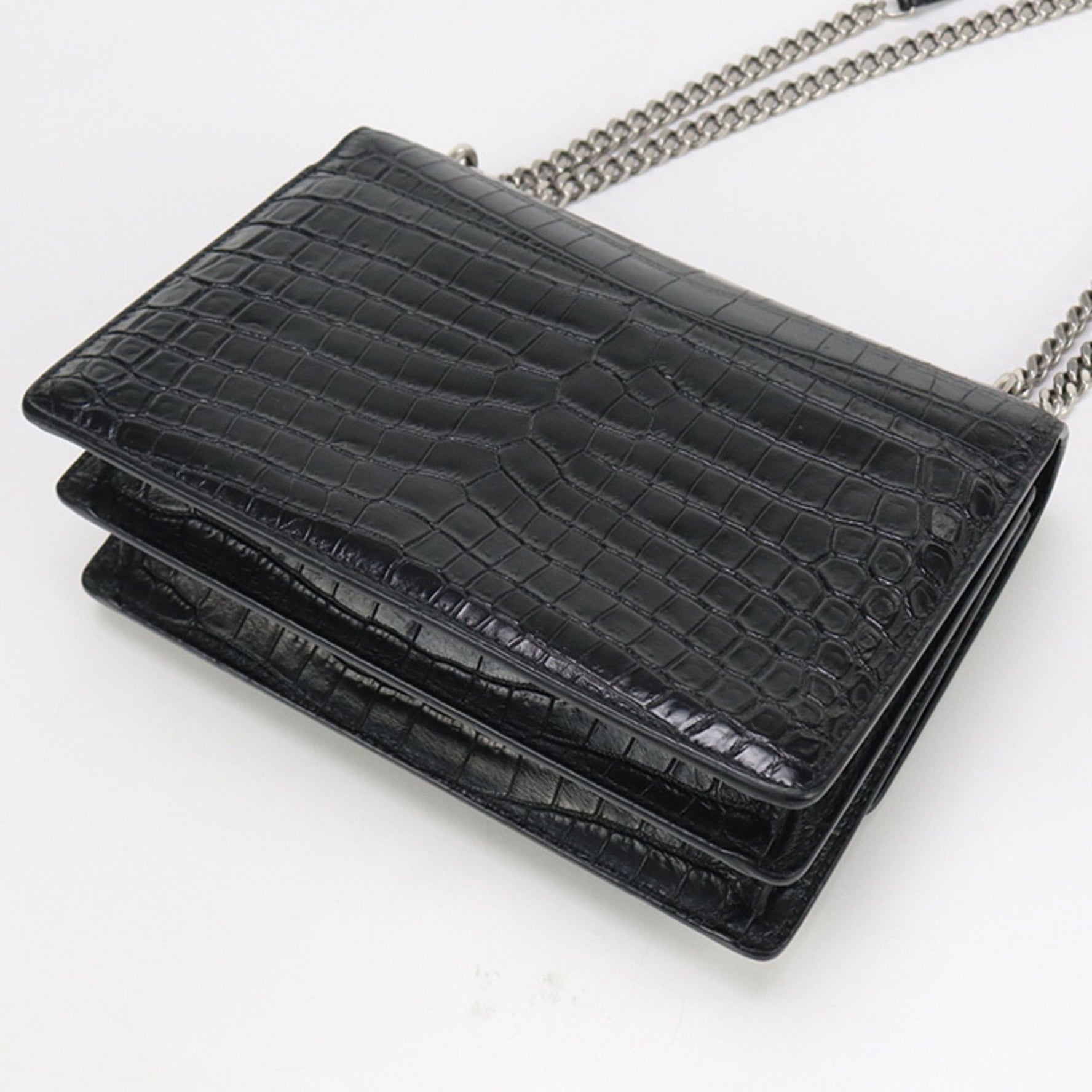 SAINT LAURENT YSL Monogram Sunset Medium Shoulder Bag