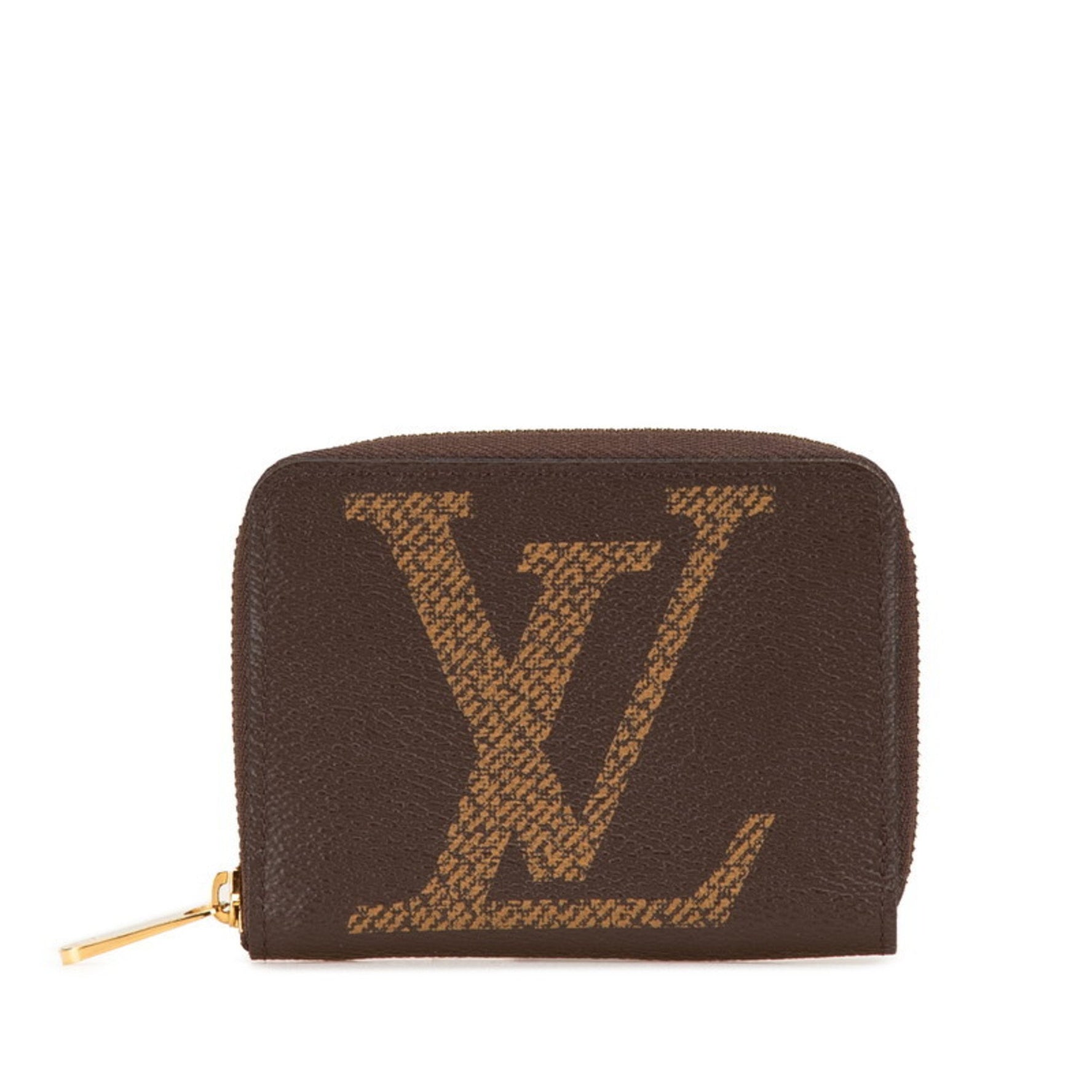 Louis Vuitton Monogram Giant Zippy Coin Purse Case PVC Leather