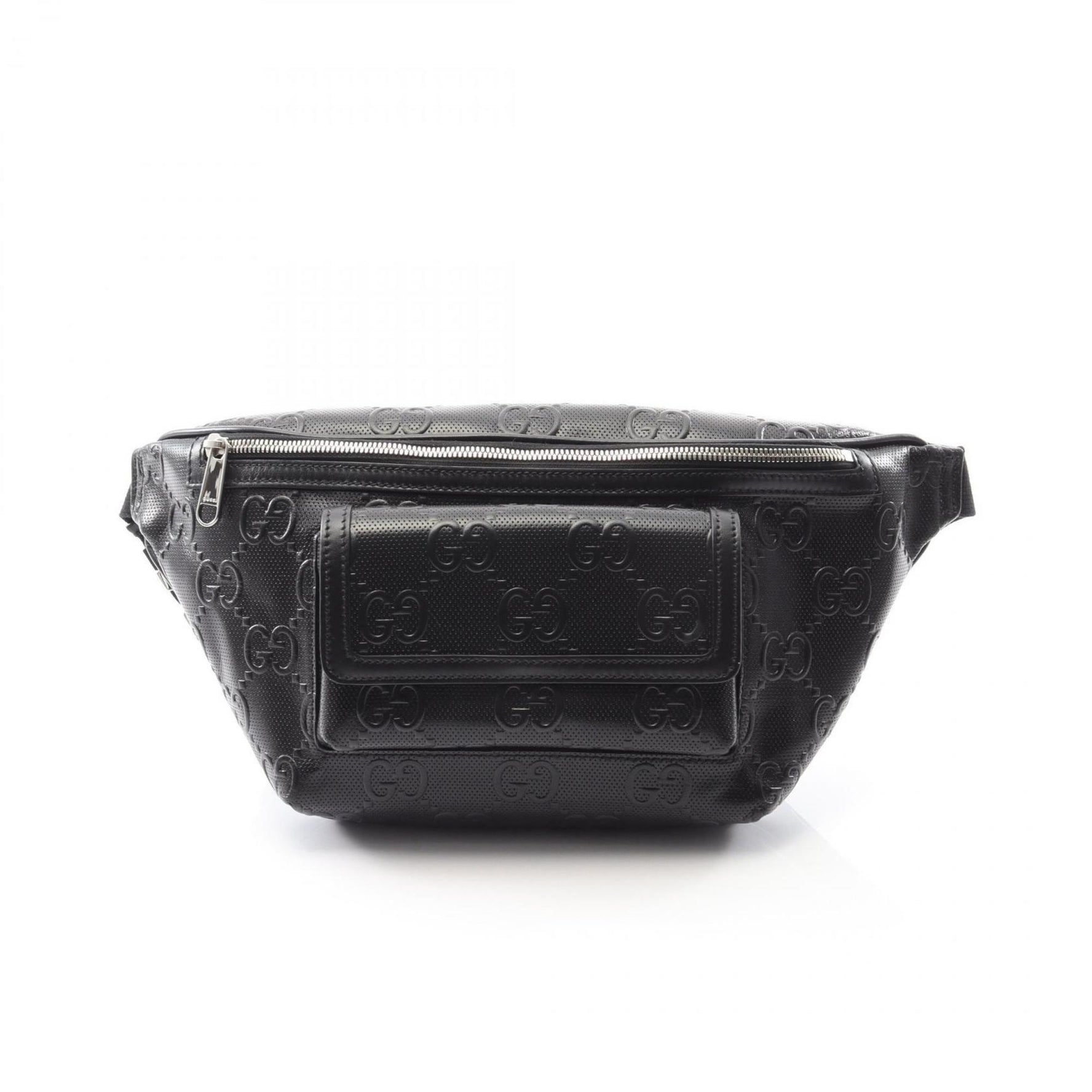 Gucci GG embossed leather waist bag/body bag