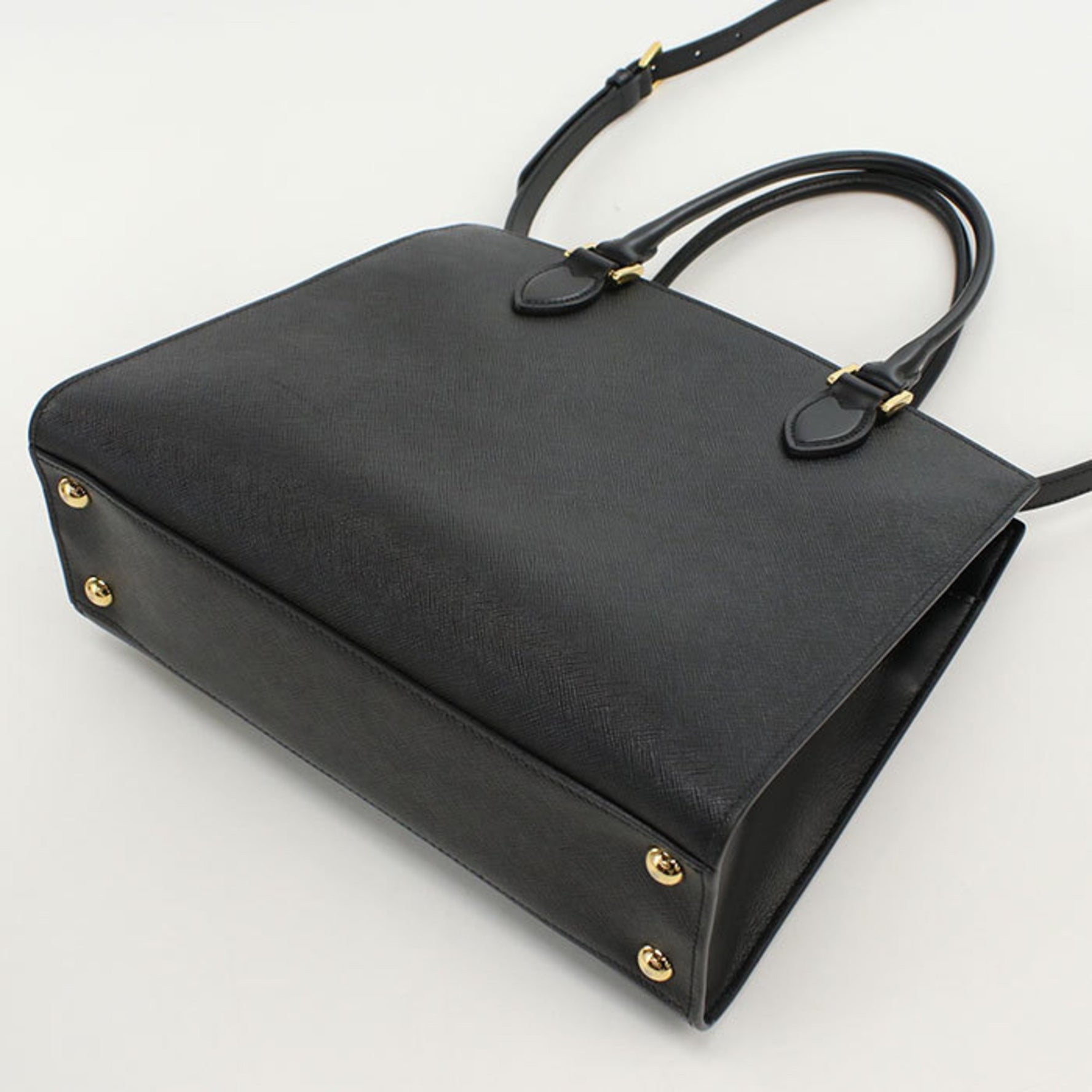 PRADA Tote Bag Saffiano Leather Handbag