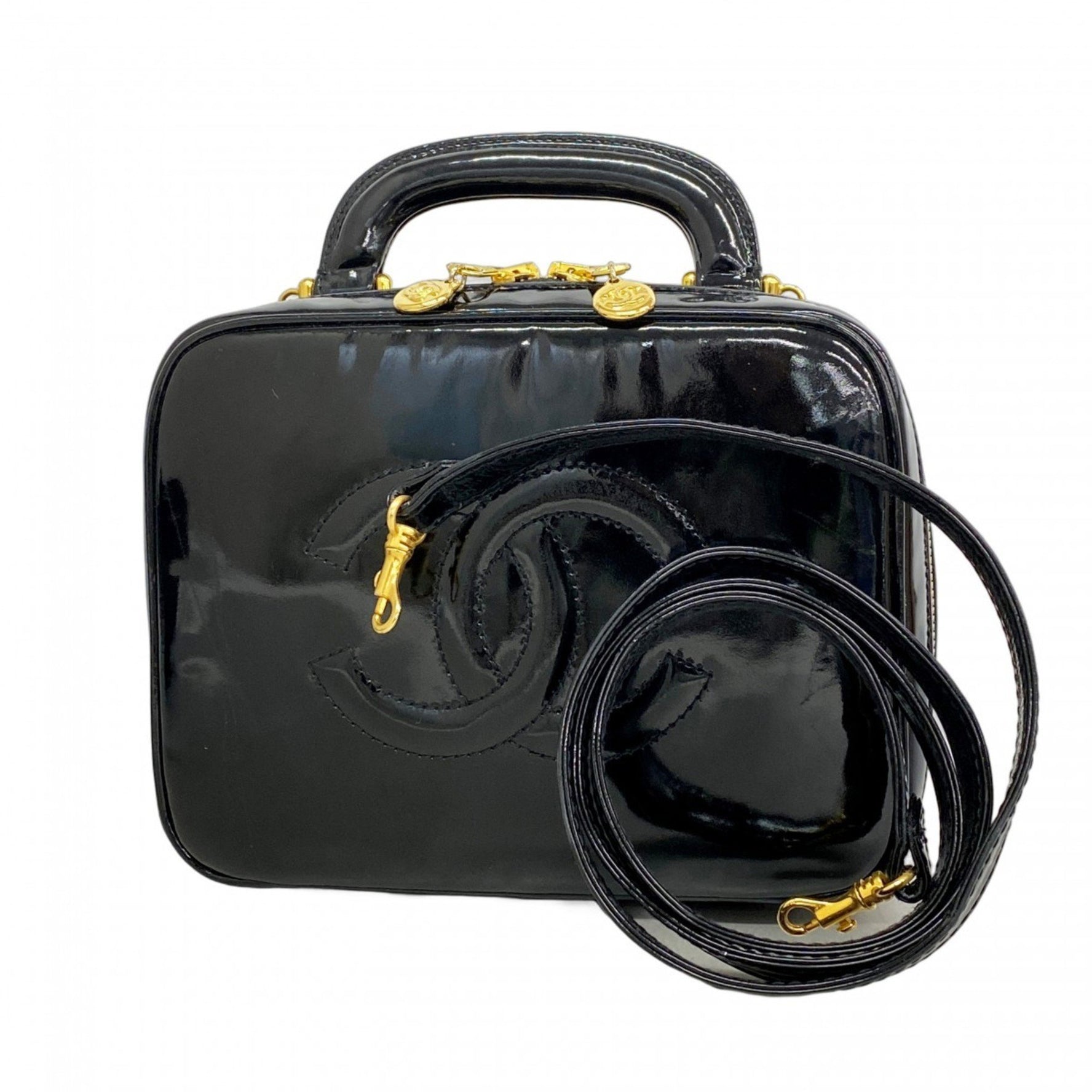 Chanel Vanity Bag, Patent Leather, Bag