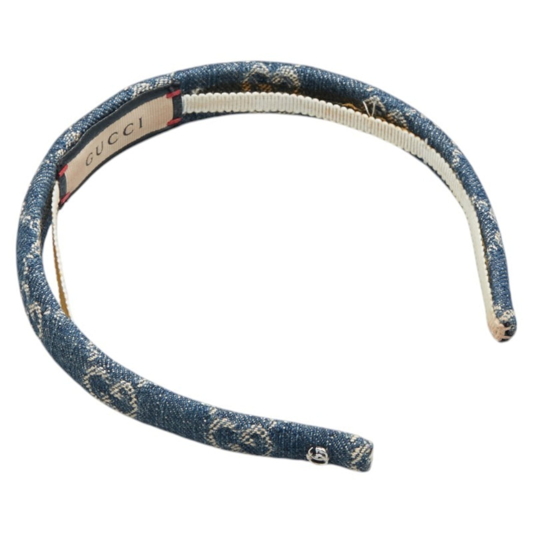 Gucci Eco Washed Denim Headband Indigo Canvas