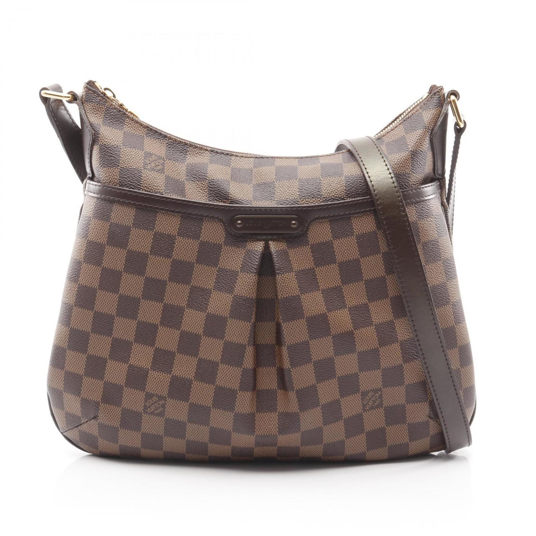 Louis Vuitton Bloomsbury PM Damier Ebene Shoulder Bag, Coated Canvas and Leather