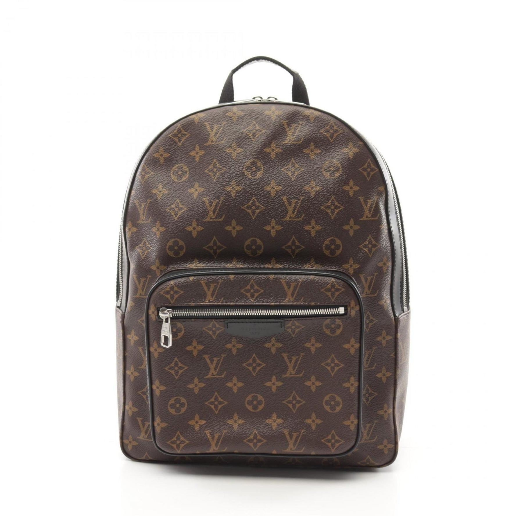 LOUIS VUITTON Josh Rucksack Backpack Bag Coated Canvas Leather Monogram Macassar Men's Brown Black M45349
