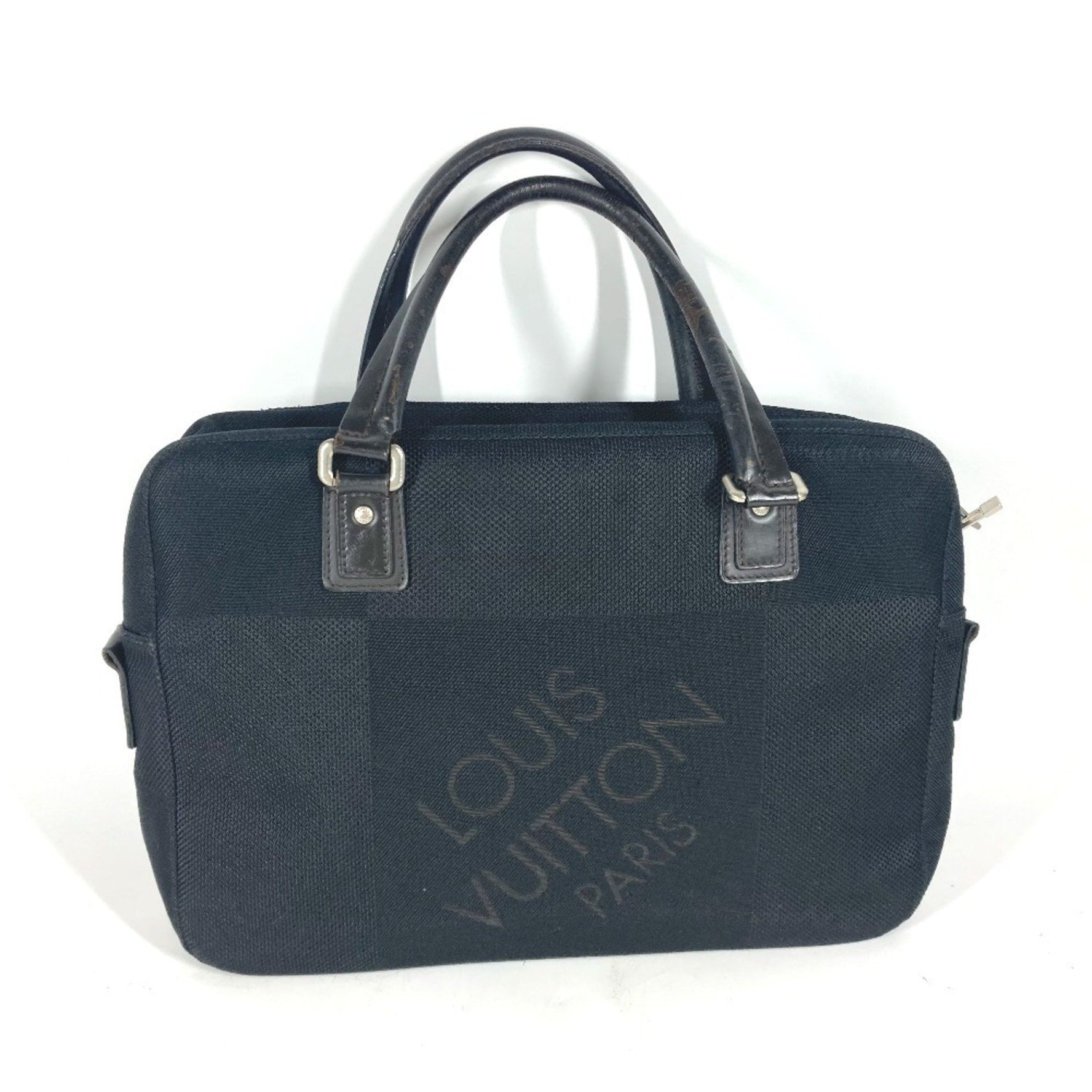 Louis Vuitton Damier Geant Yak Bag Tote Handbag Canvas Noir Black