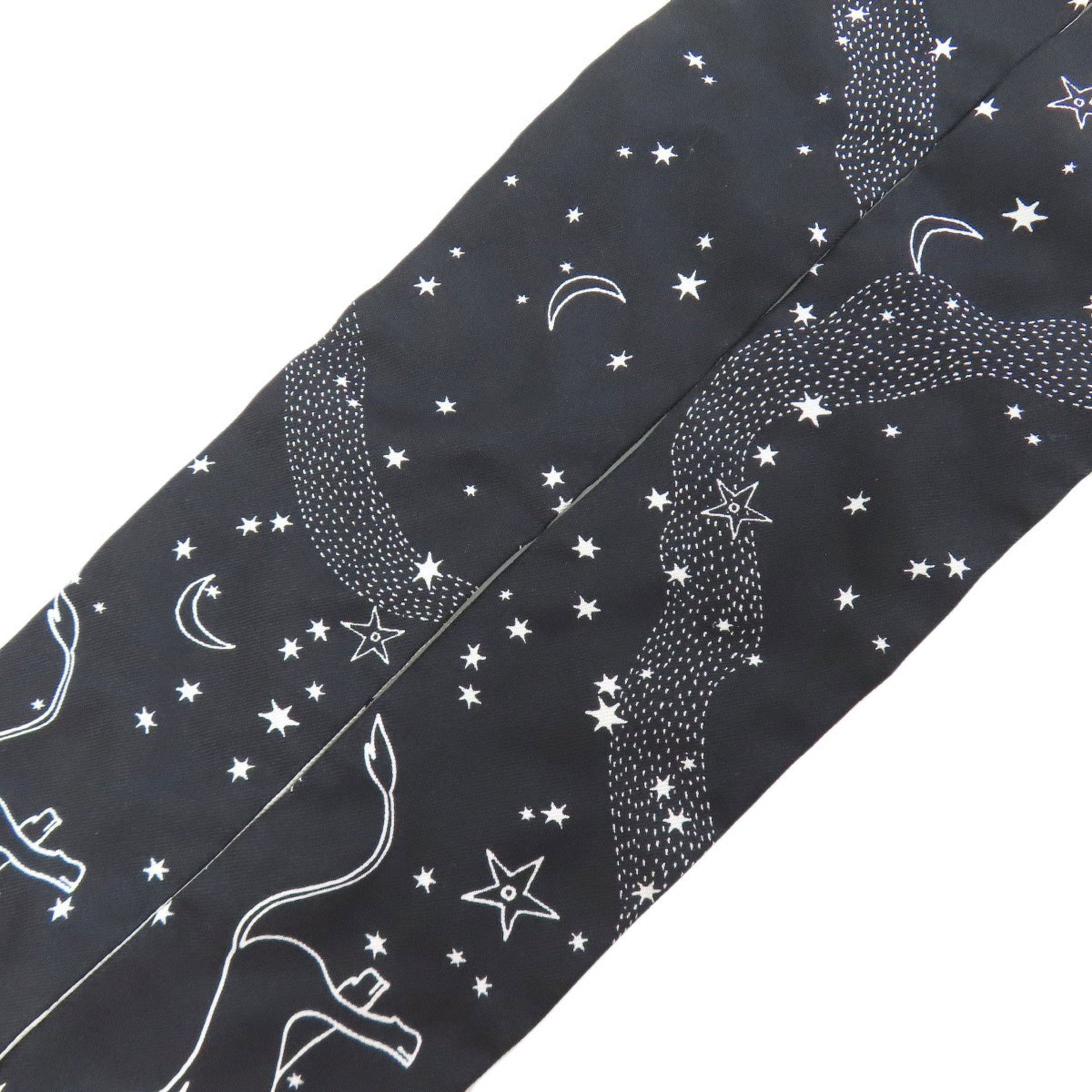 Christian Dior Mitzah Constellation Print Silk Scarf/Muffler
