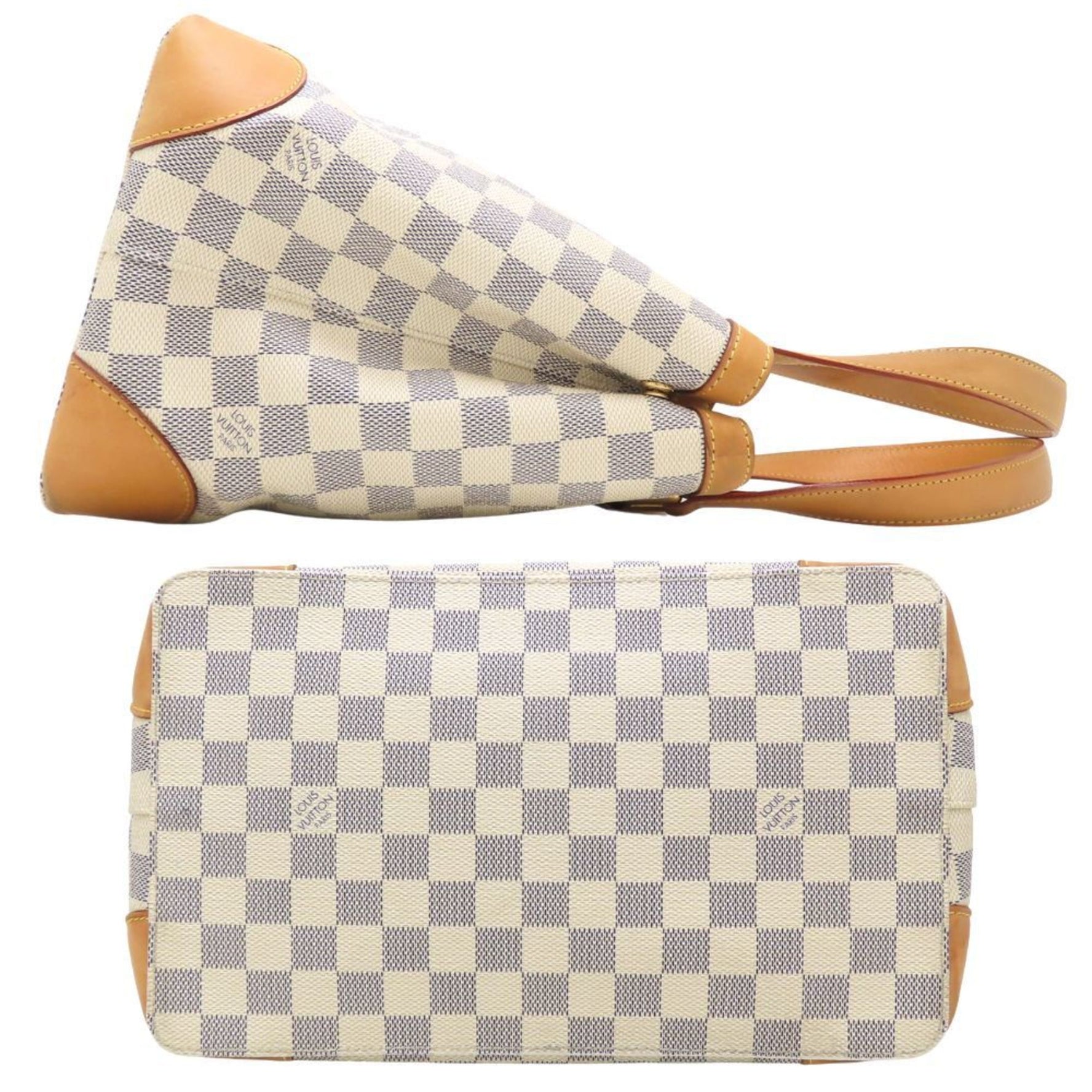 Louis Vuitton Damier Azur Hampstead PM Tote Bag