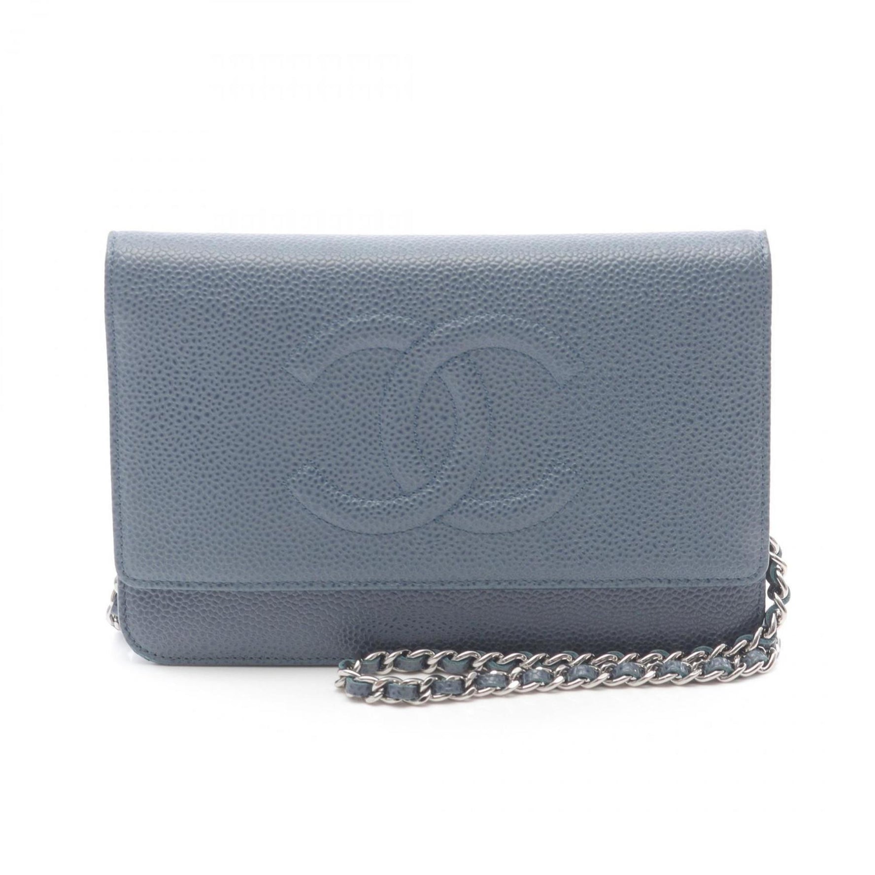 CHANEL Coco Mark Shoulder Bag, Calfskin Leather