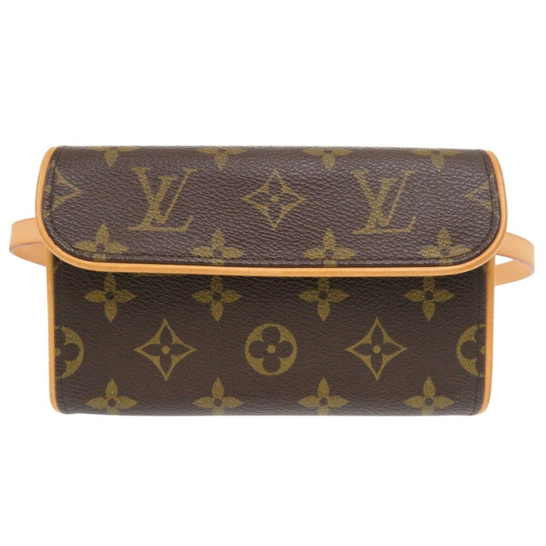Louis Vuitton Pochette Florentine Monogram Strap L Size Waist Bag LV VUITTON