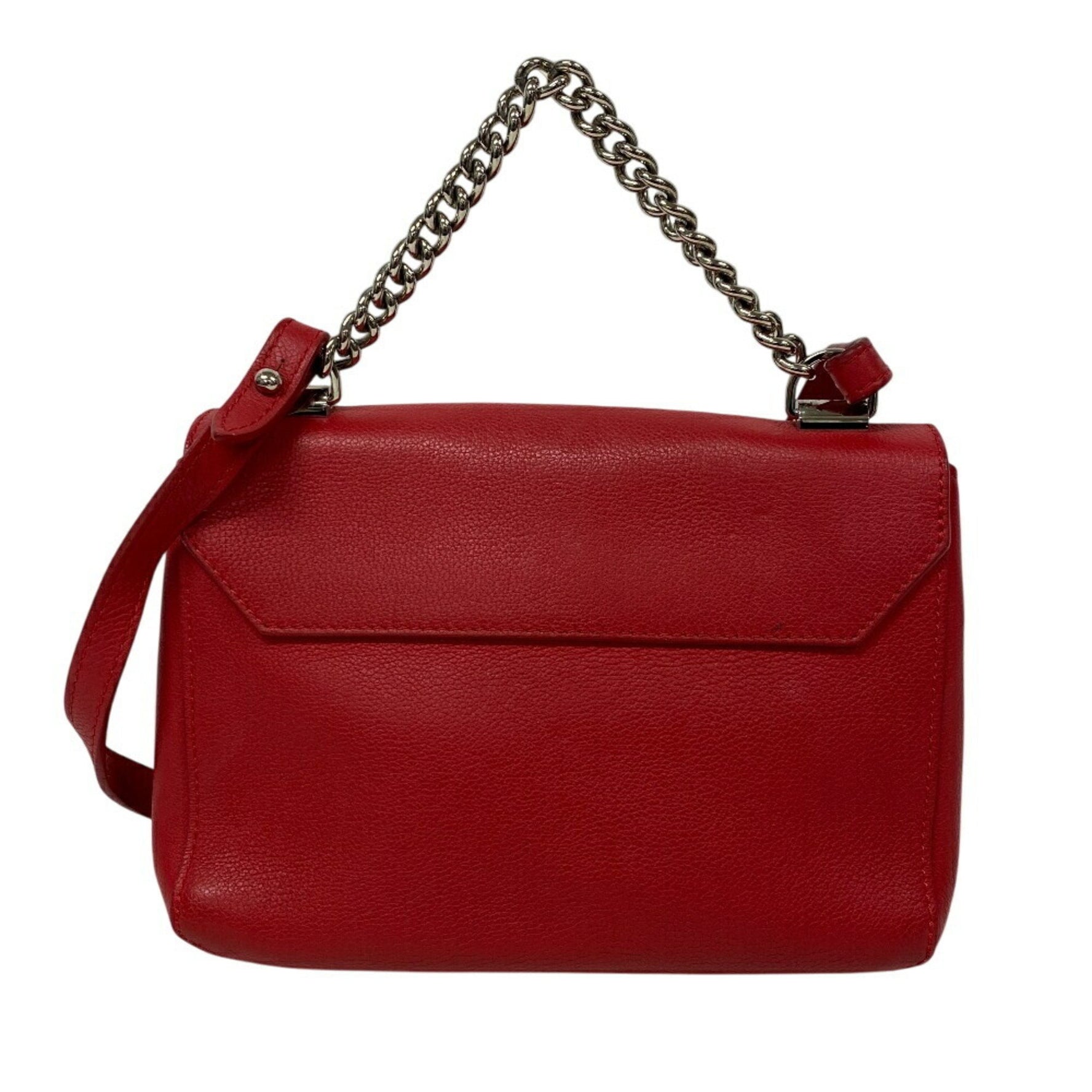Louis Vuitton Lockme LV Shoulder Bag Red