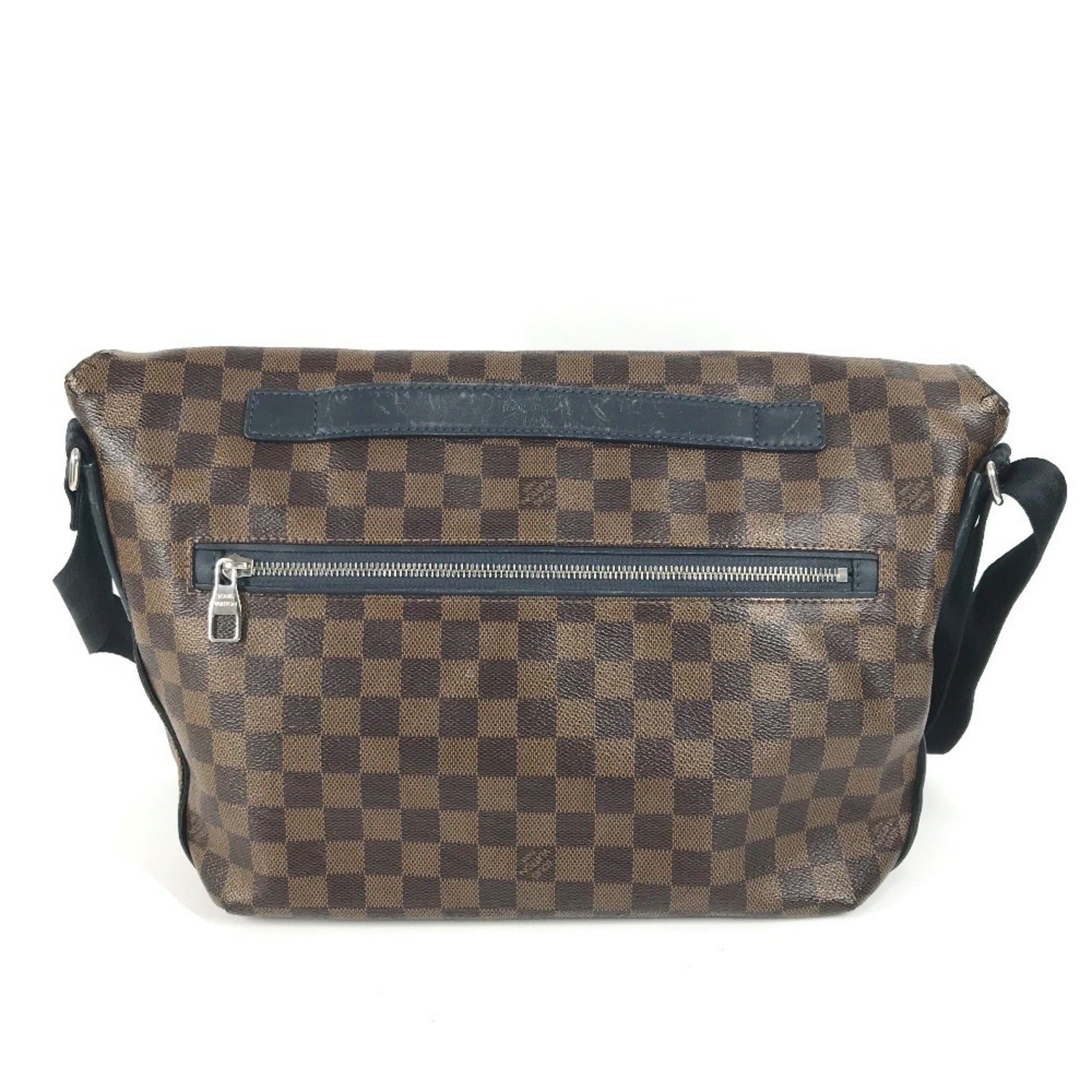 Louis Vuitton Damier Sprinter GM Flap Bag Crossbody Messenger Shoulder Canvas Men's Brown