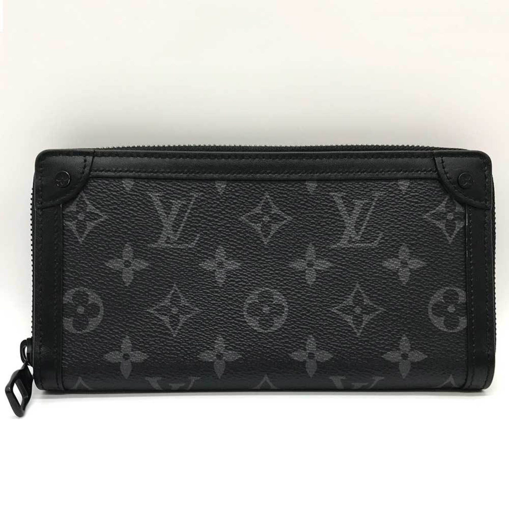 Louis Vuitton Trunk Zippy Wallet Monogram Eclipse Black