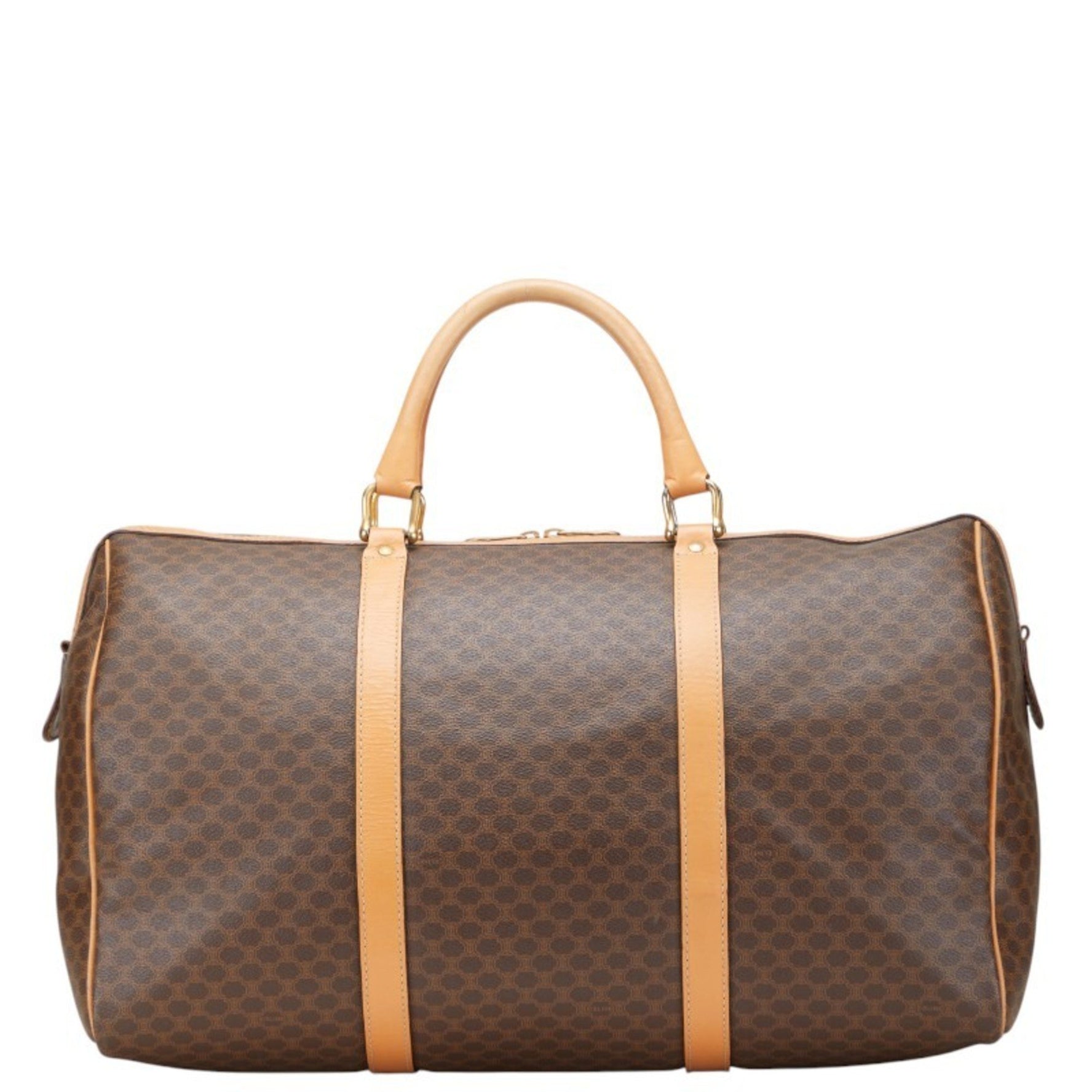Celine Macadam Boston Bag in PVC and Leather