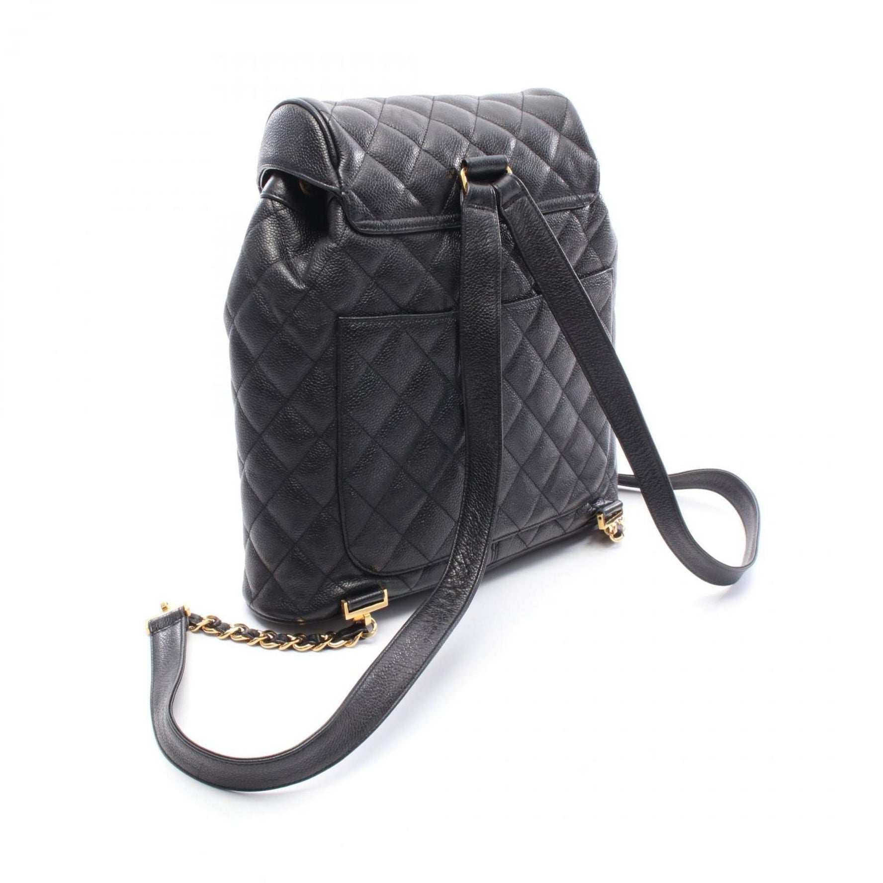 CHANEL Matelasse Backpack Bag in Calfskin Leather