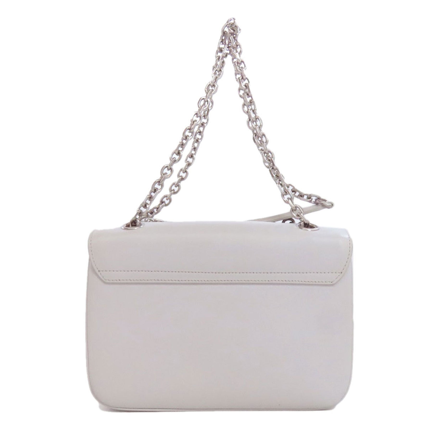 CELINE C hardware shoulder bag leather