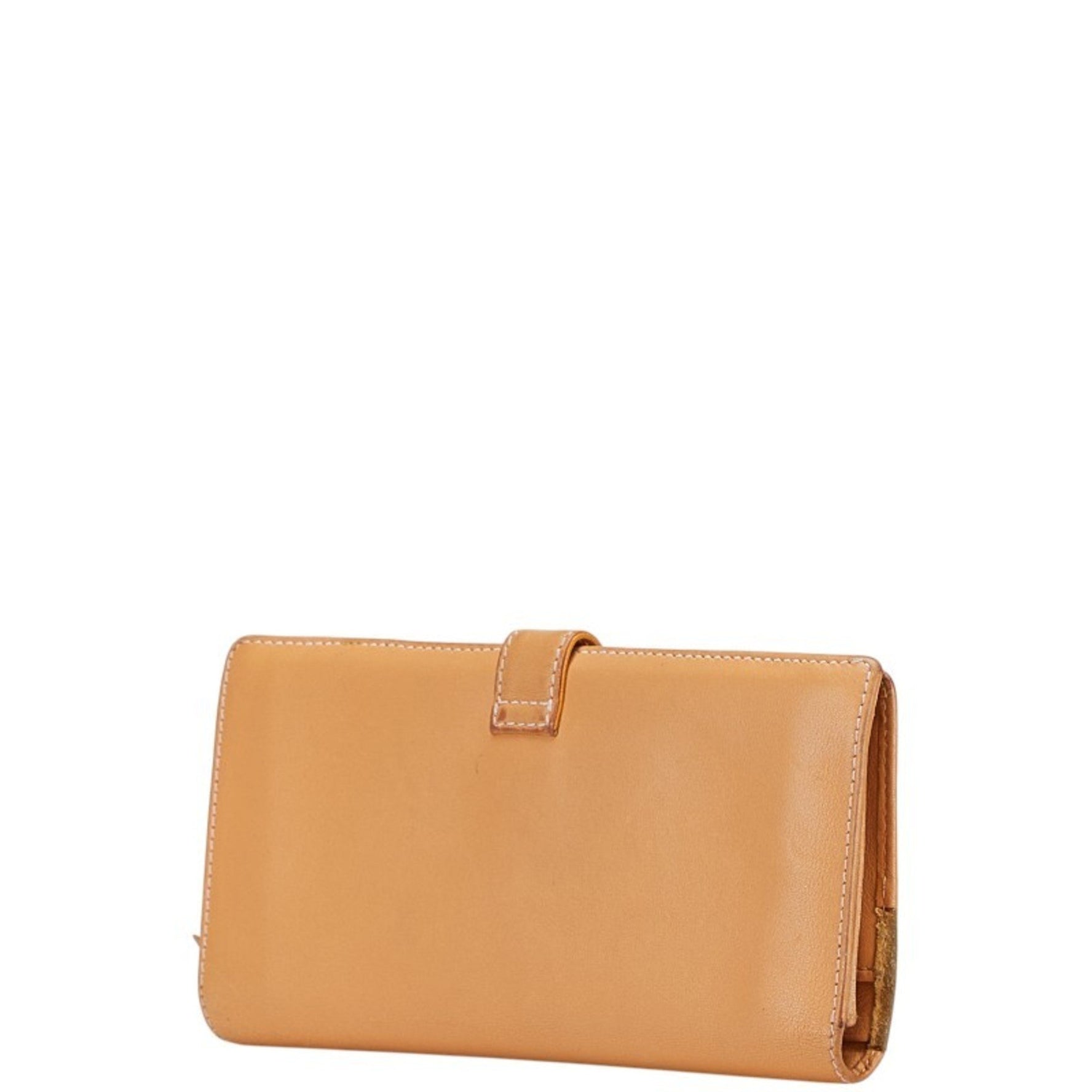 LOEWE Anagram Long Wallet in Leather and Suede