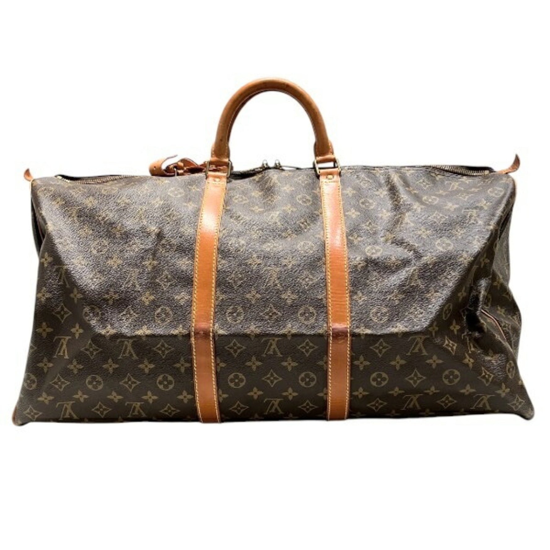 Louis Vuitton Monogram Keepall 60 M41422 Boston Bag for Men and Women