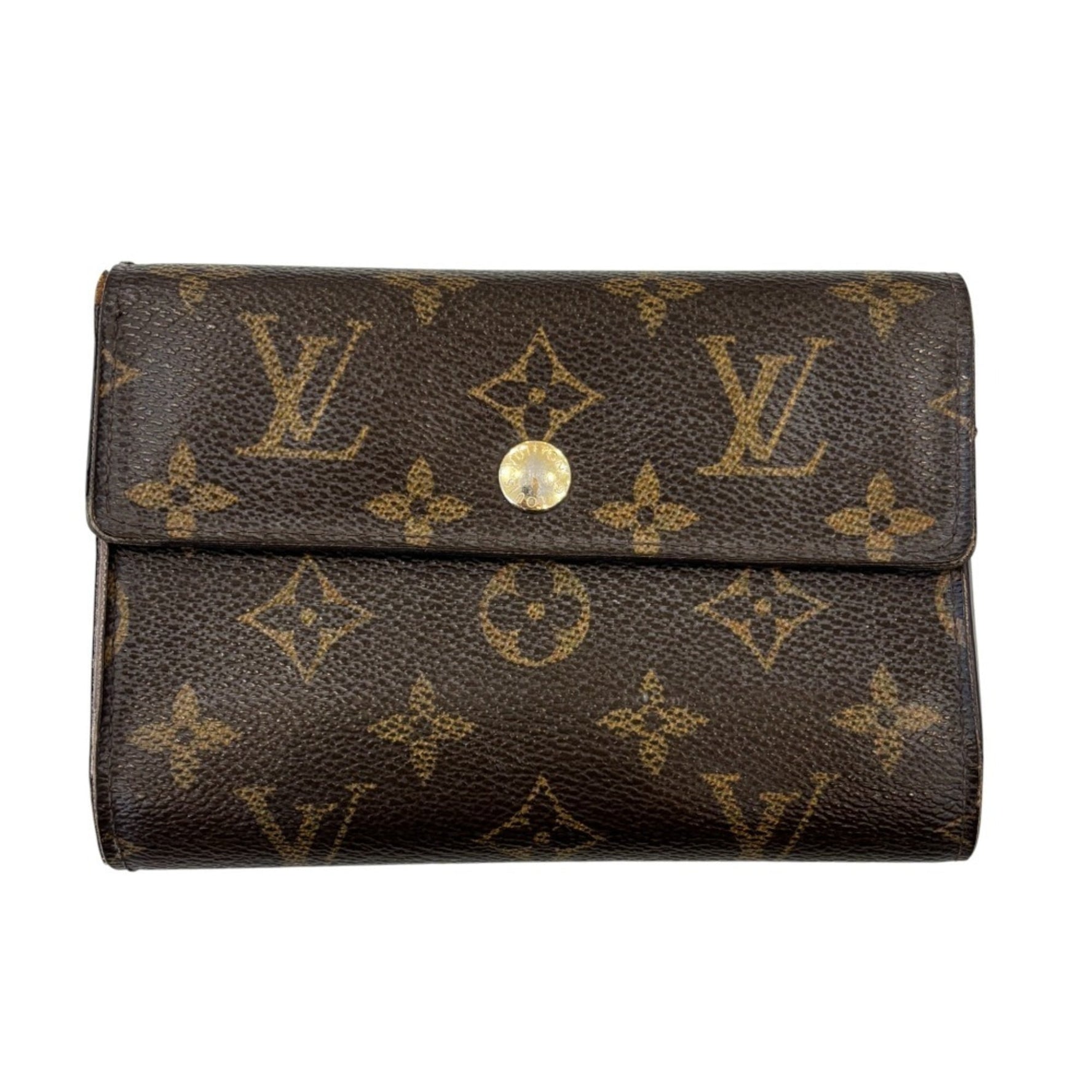LOUIS VUITTON Monogram Portefeuille Alexandra Tri-fold Wallet