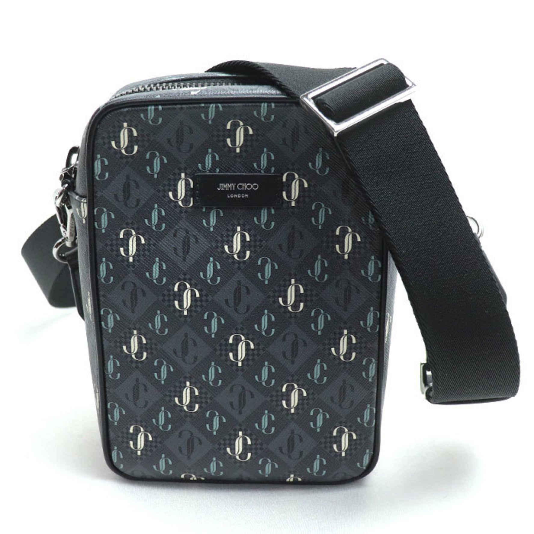 Jimmy Choo KIMI CAMERA XPO Shoulder Bag Smoke