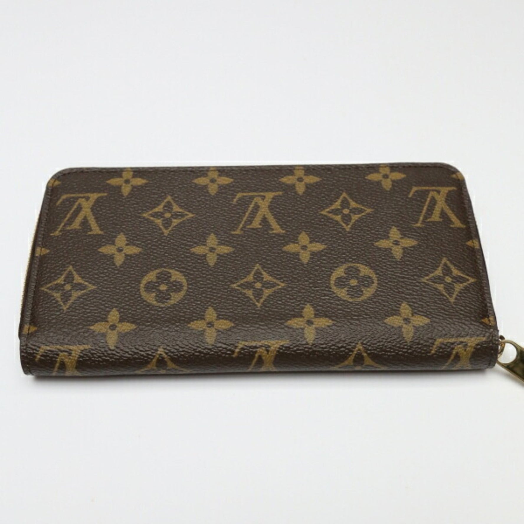 Louis Vuitton Zippy Wallet Monogram Round Zipper Rose Ballerine Long LV