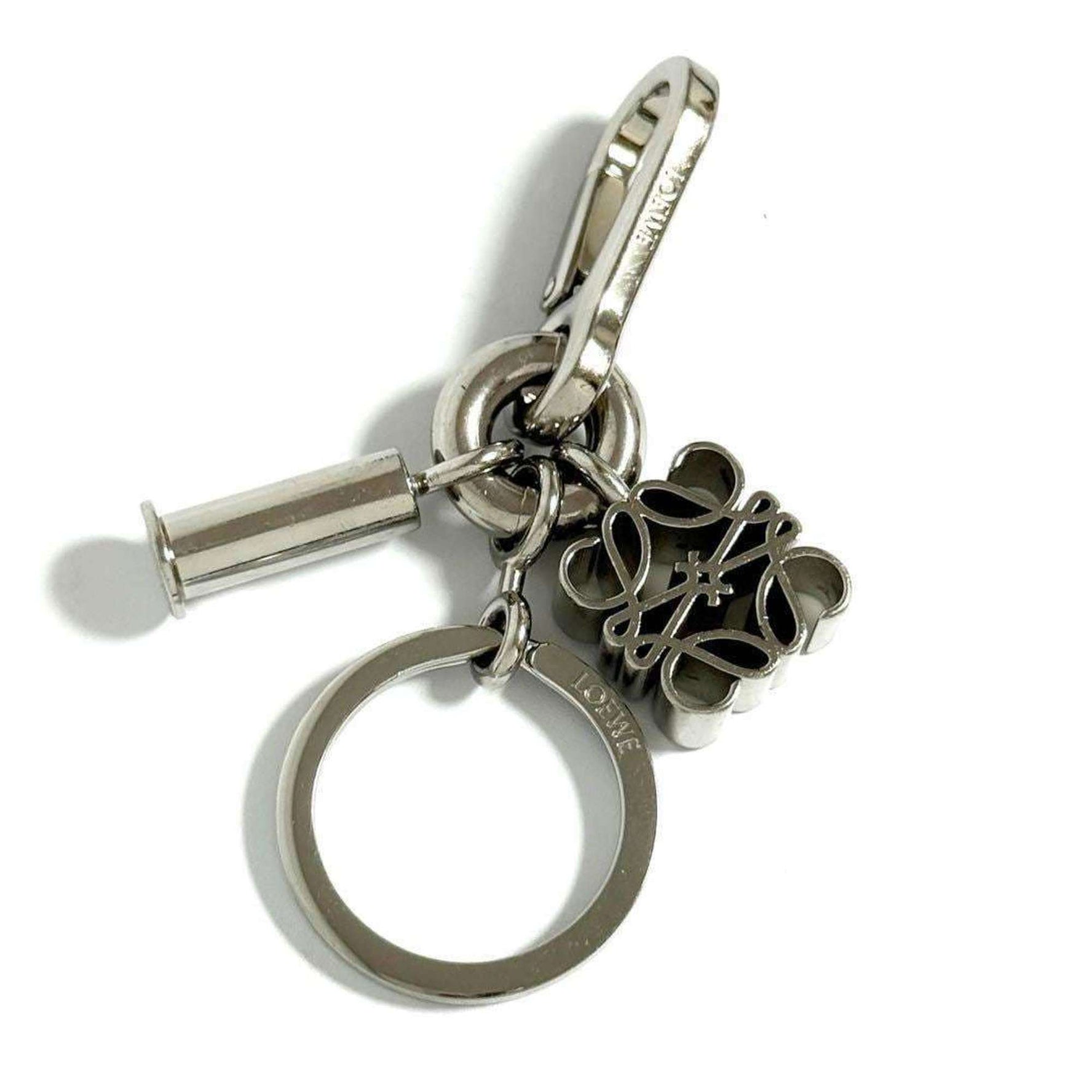 Loewe Anagram Personalized Key Ring Keychain