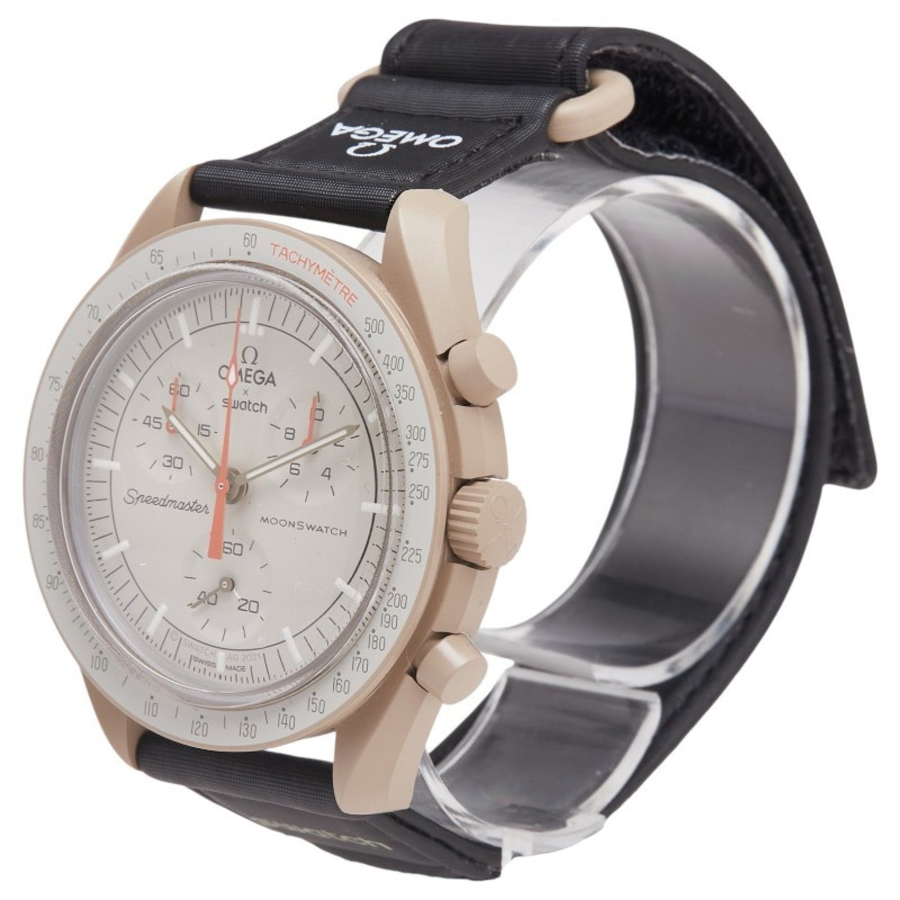 OMEGA x Swatch MoonSwatch Mission to Jupiter Watch Quartz Dial Ceramic Nylon