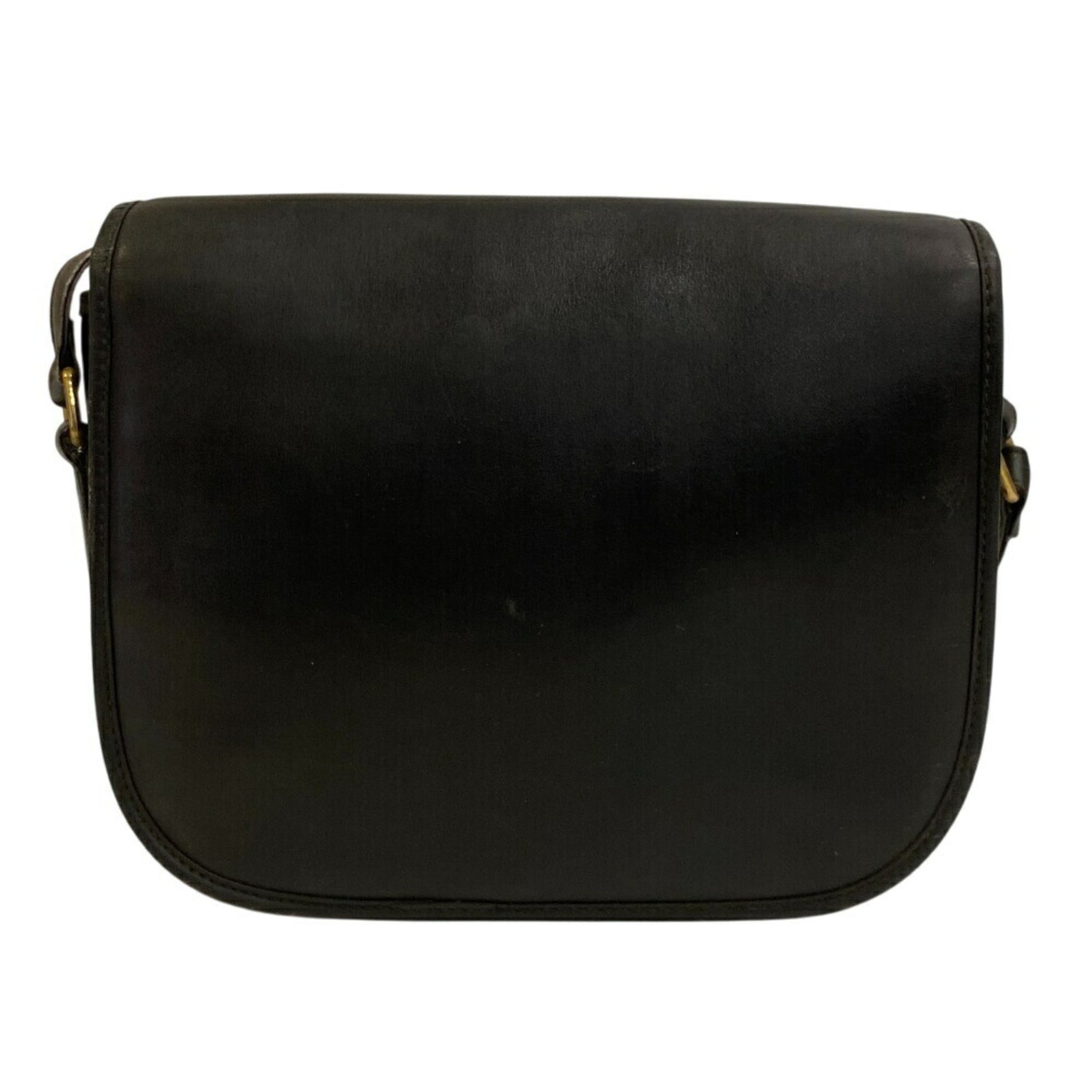 CELINE Triomphe Macadam Pochette Shoulder Bag, Women's, Black