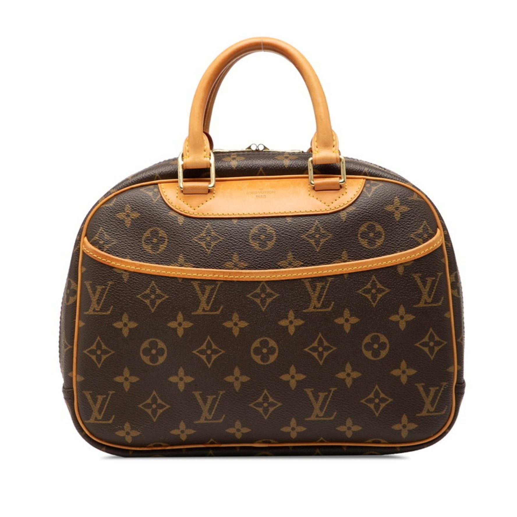 Louis Vuitton Monogram Trouville Handbag Leather LOUIS VUITTON