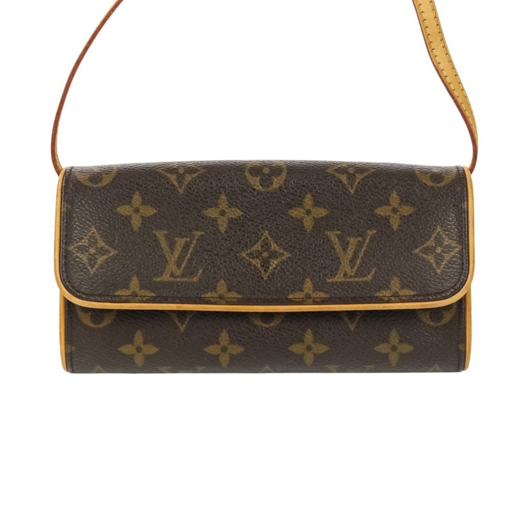 Louis Vuitton Monogram Pochette Twin PM Shoulder Bag